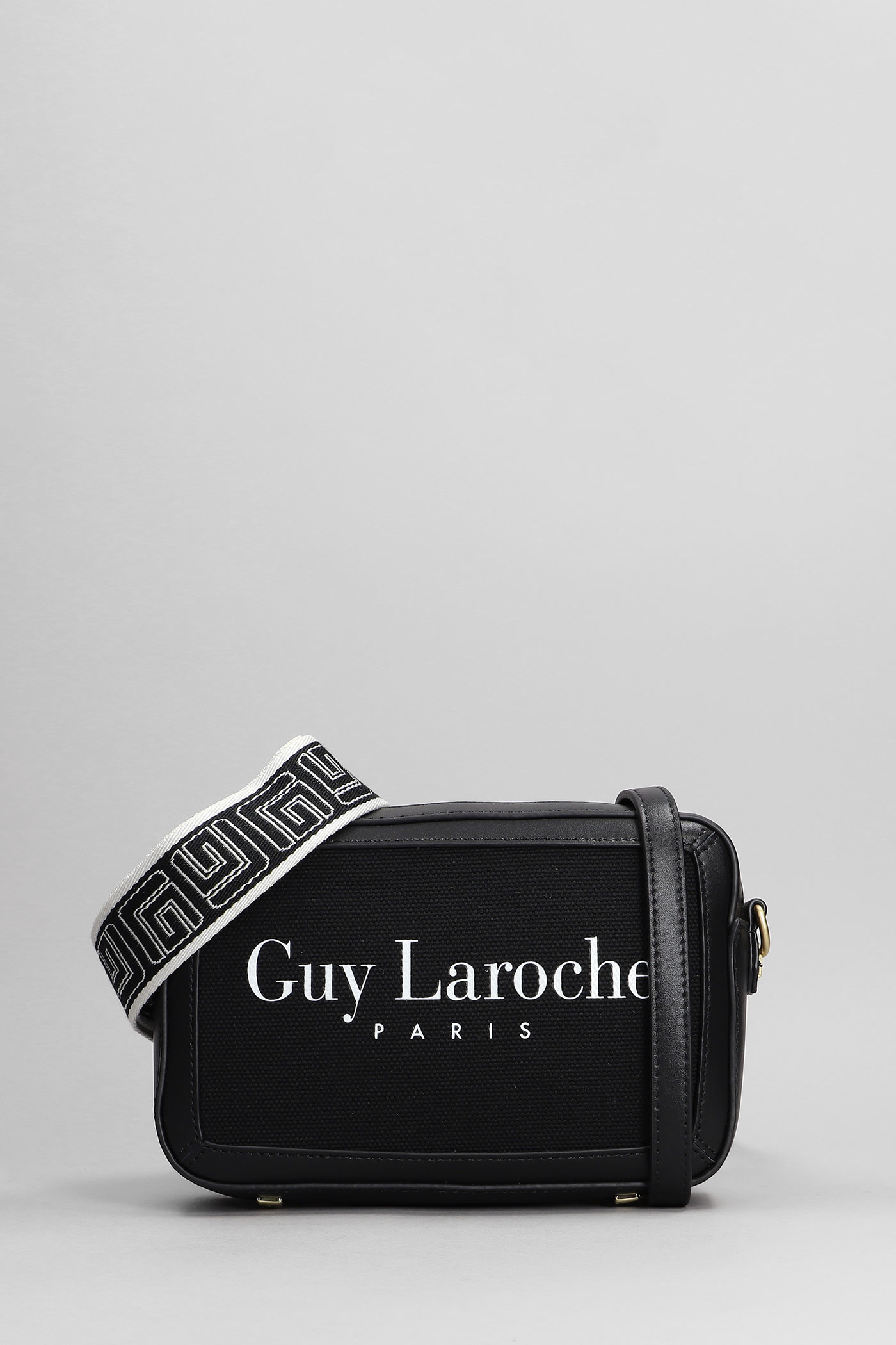 Guy Laroche Shoulder Bag With Logo In Black