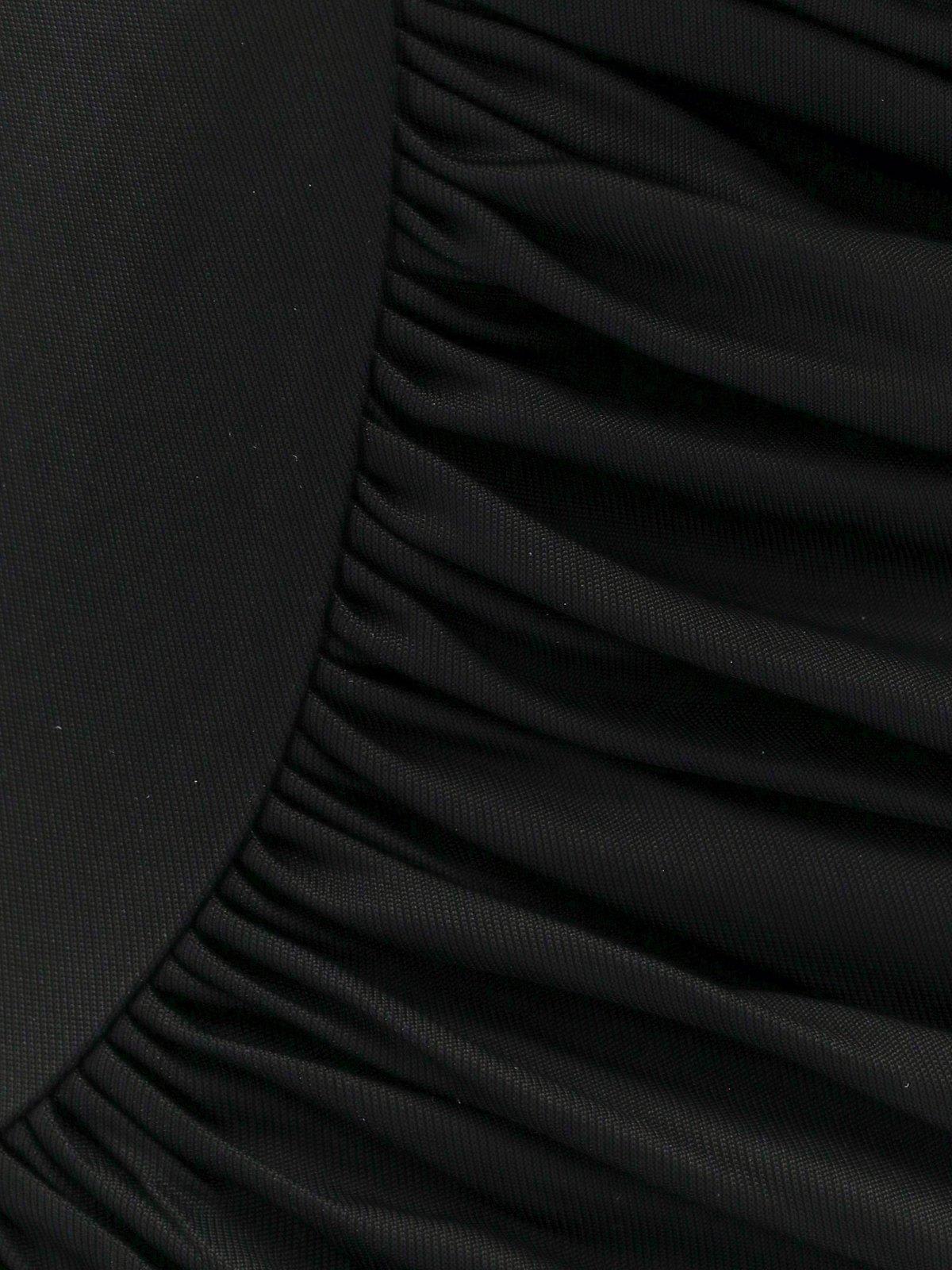 Shop Khaite Oron Long-sleeved Maxi Dress In Black