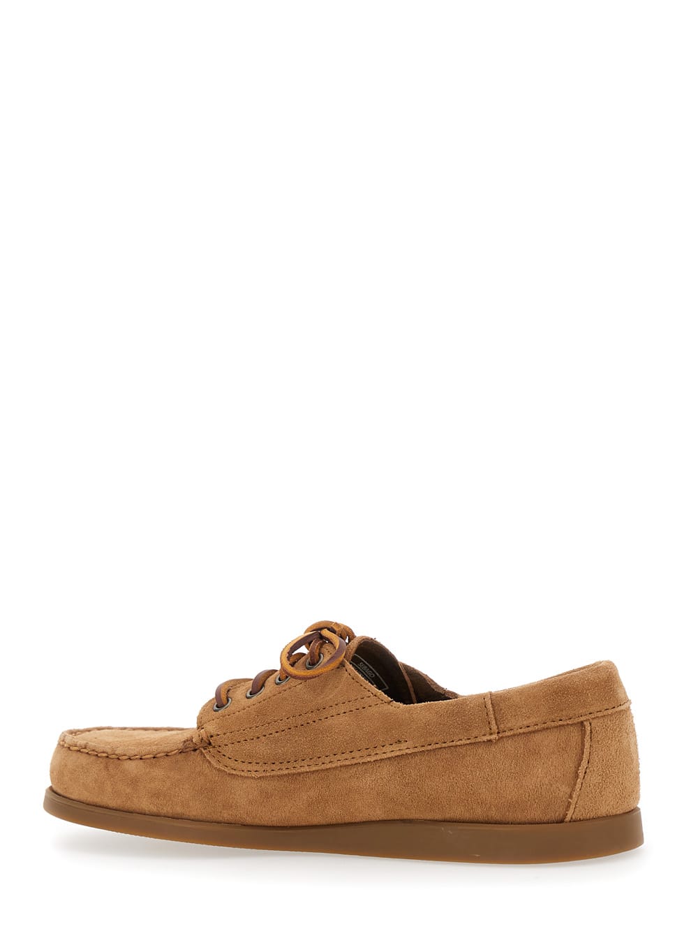 Sebago 'askook' Beige Loafers With Patch Logo On The Side And Tone-on-tone Stitching In Beige