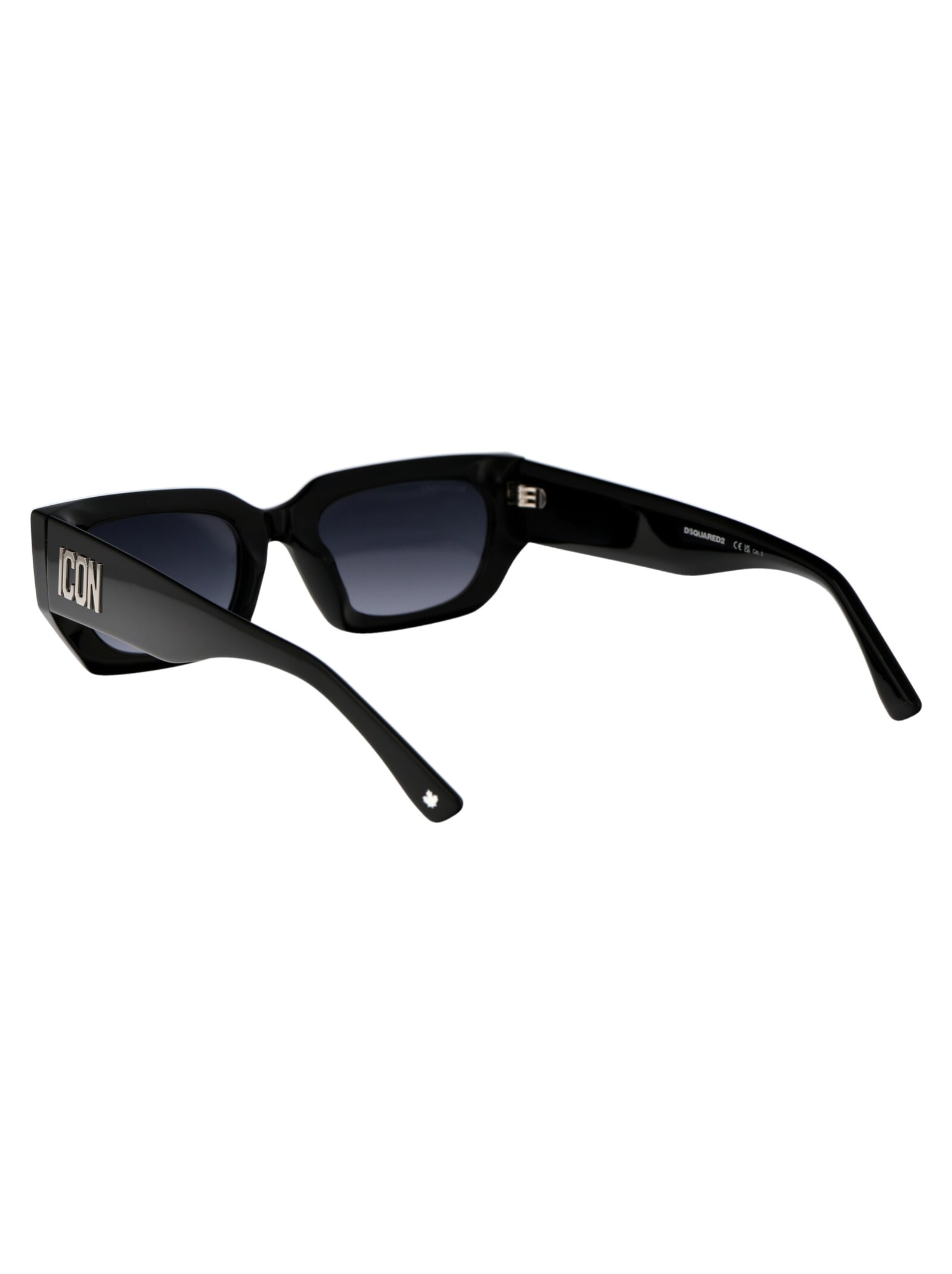 Shop Dsquared2 Icon 0017/s Sunglasses In 8079o Black