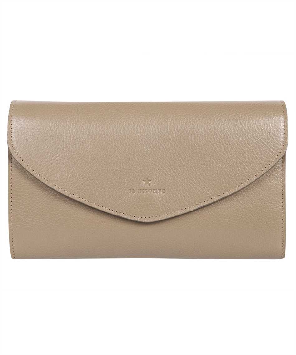 Il Bisonte Leather Clutch In Gray