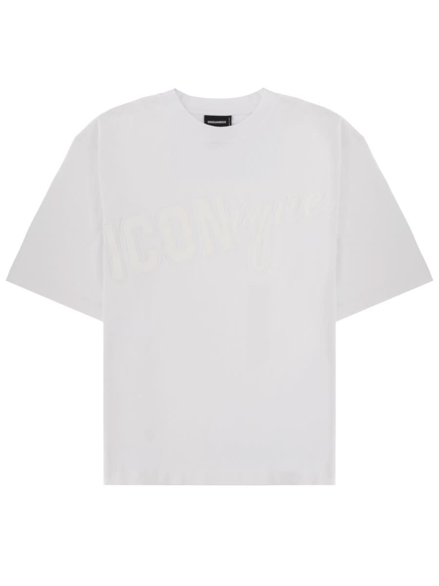 Dsquared2 T-shirt Iconique In White