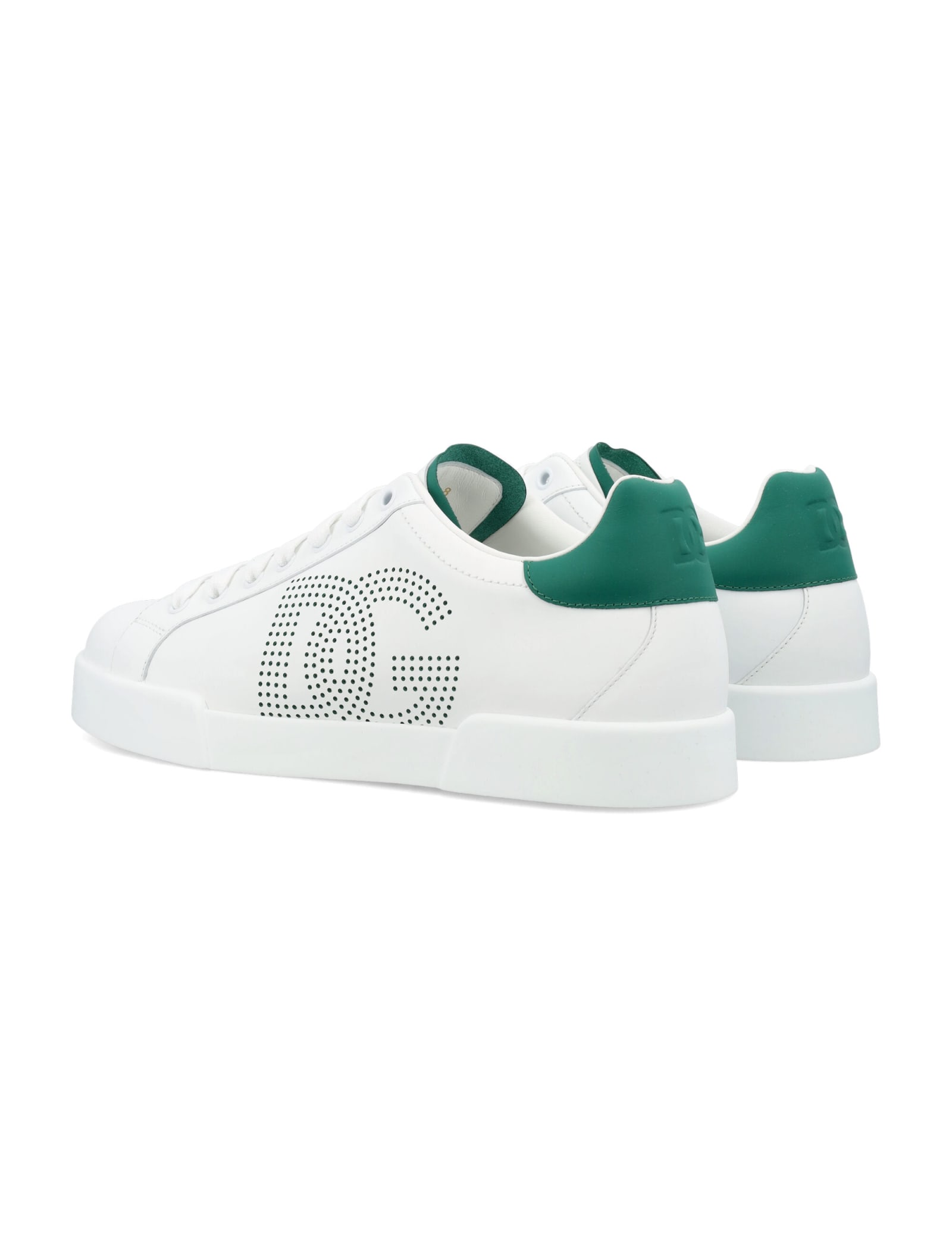 Shop Dolce & Gabbana Portofino Light Sneaker In White