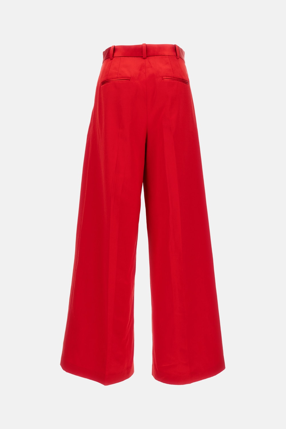 Polo Ralph Lauren Flat Trousers In Red
