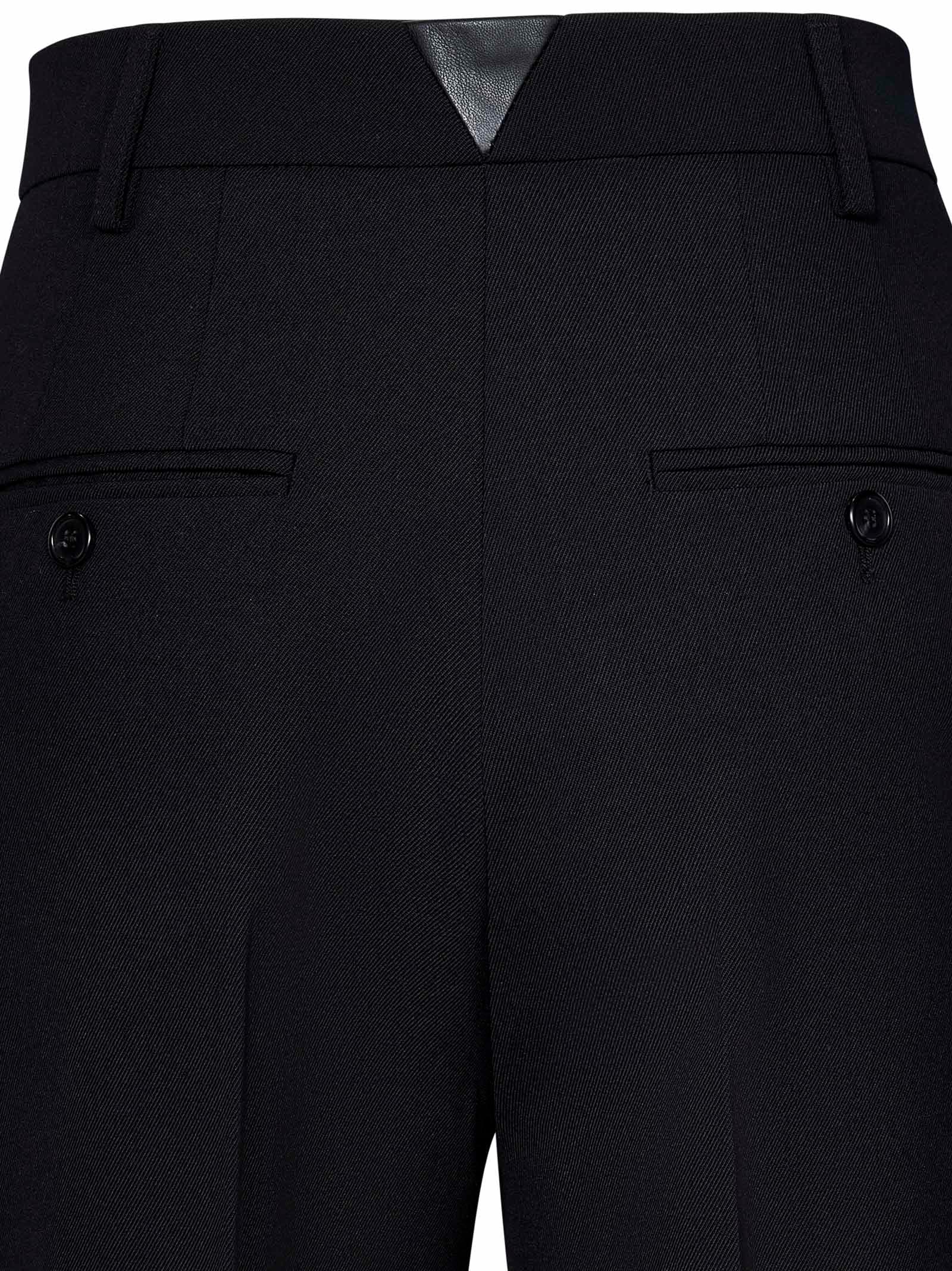 Shop Pinko Palau Trousers In Black