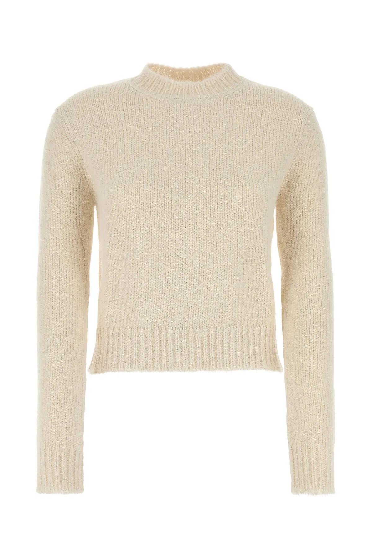 Ivory Alpaca Blend Sweater