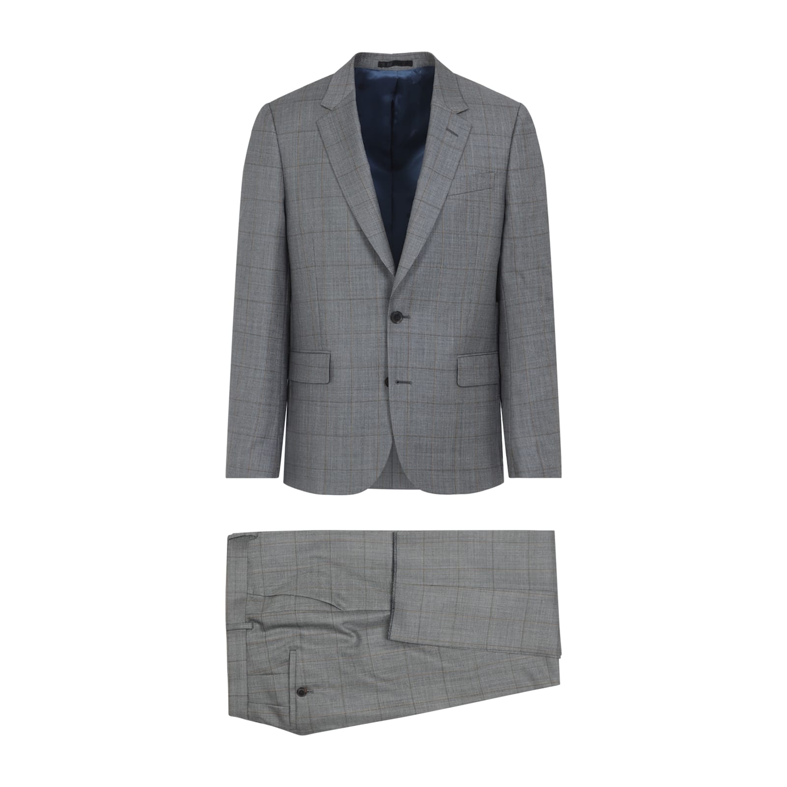 Paul Smith Tailored Suit For Men In Gray