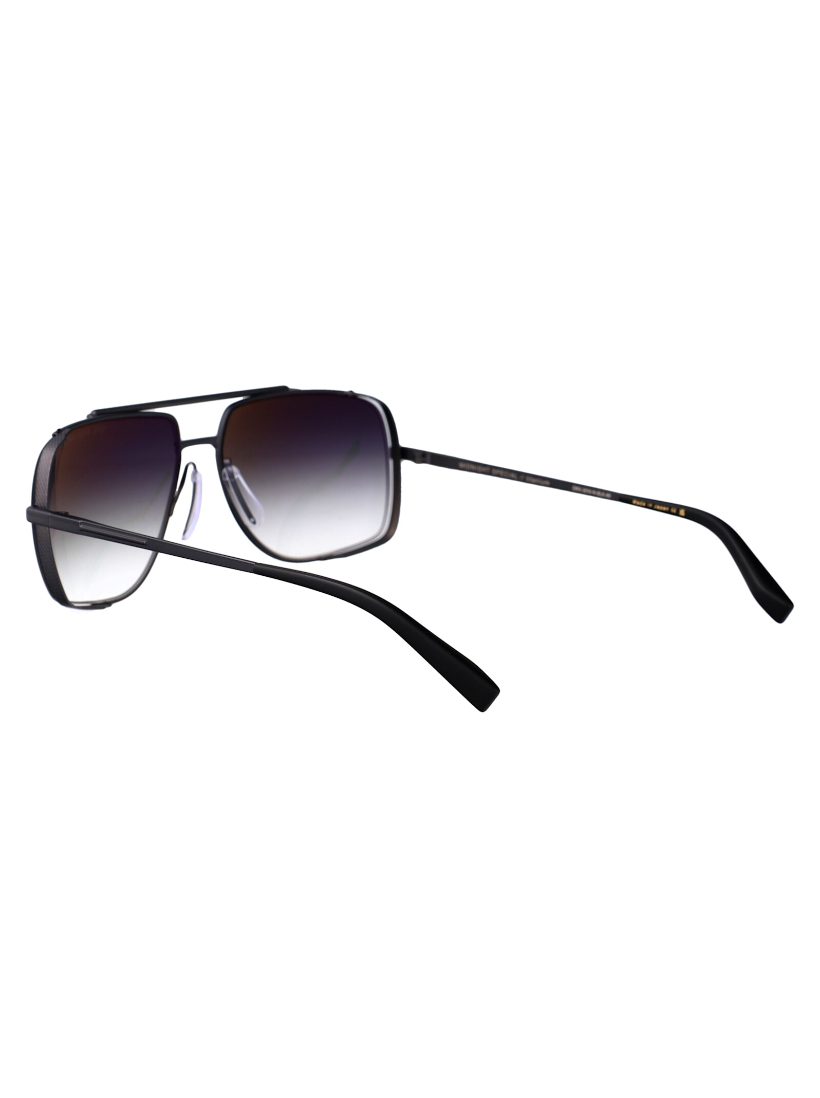Dita Midnight Special Sunglasses In Black Iron W/ Grey To Clear Gradient