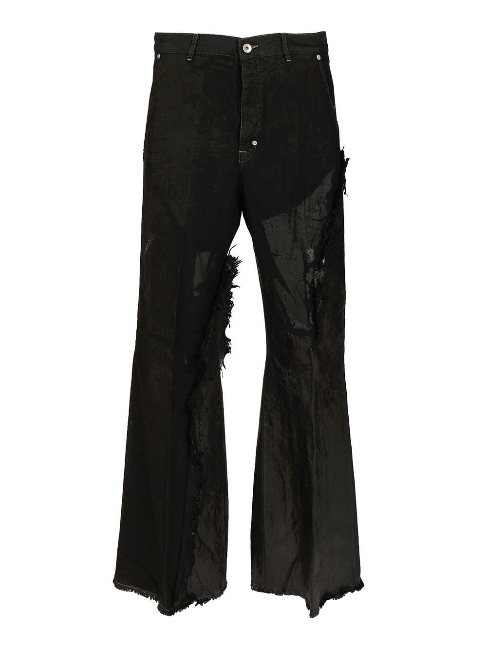 Rick Owens Joris Pants In Black