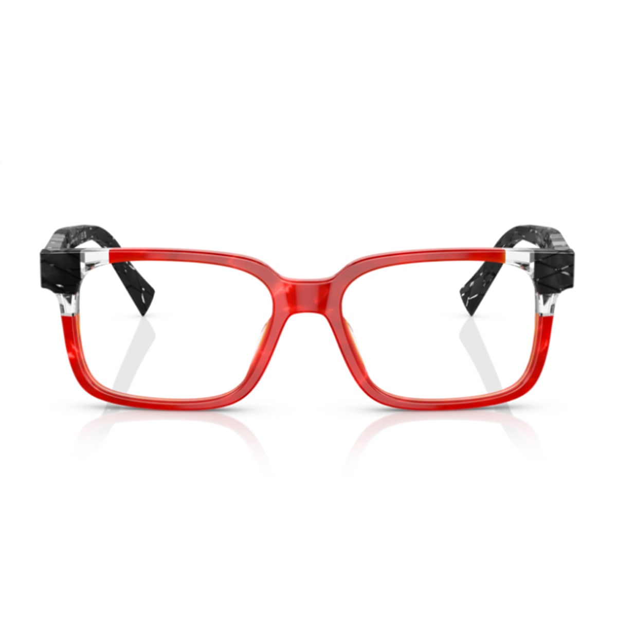 Shop Alain Mikli A03112 009 Glasses In Rosso