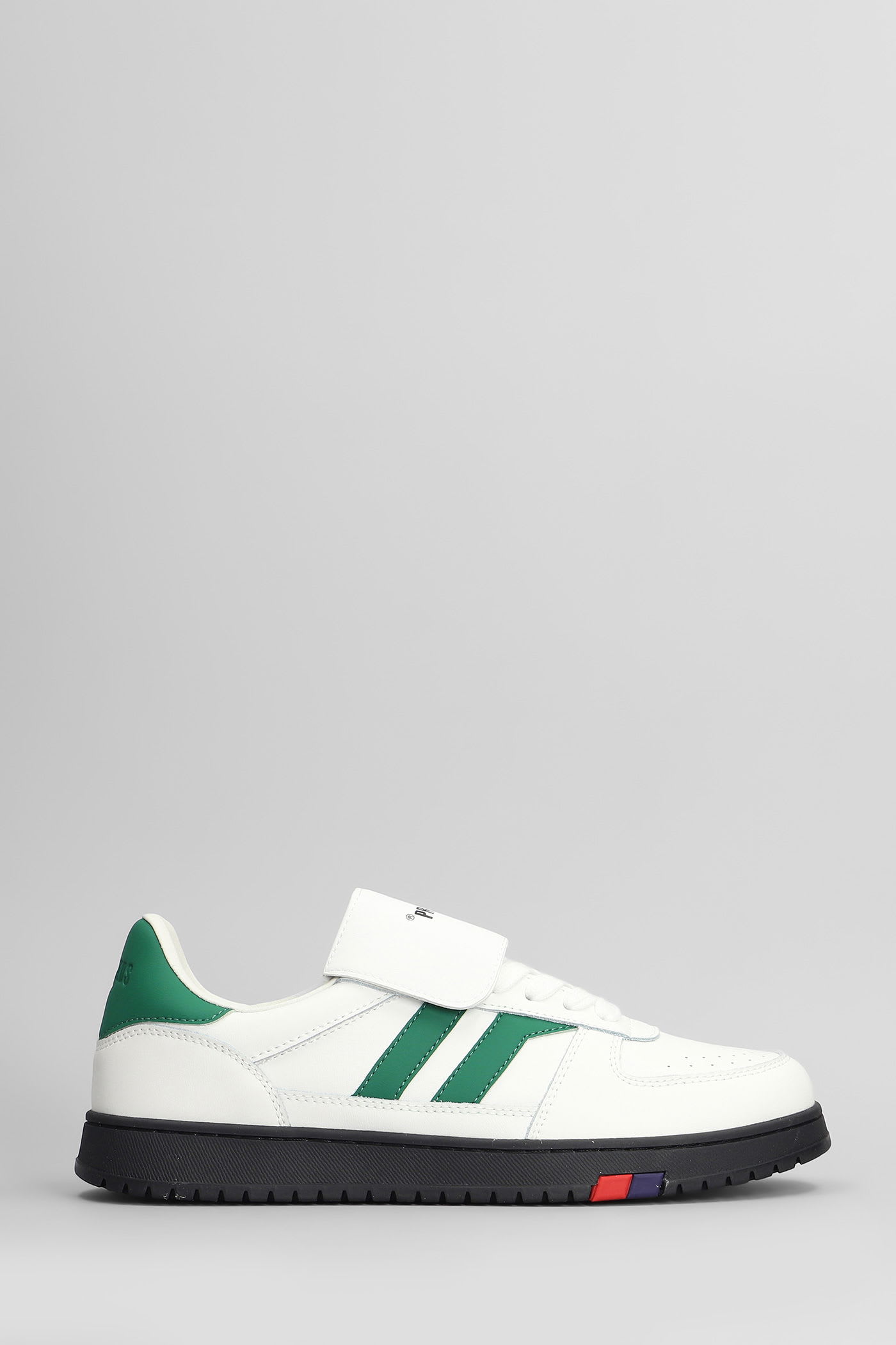 Field King Sneakers In White Leather