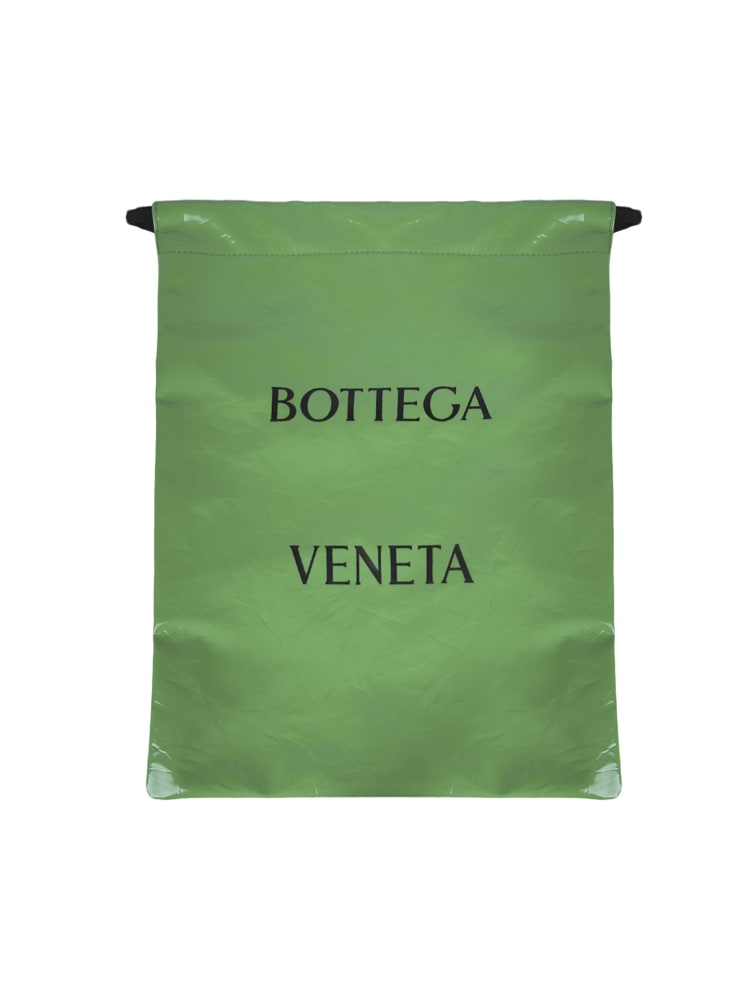 Bottega Veneta Leather Badge Shopping Bag