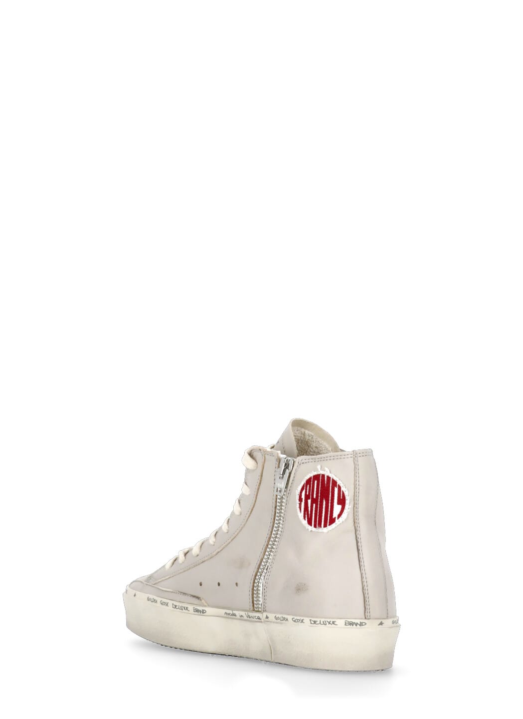 Shop Golden Goose Hi Francy Sneakers In Grey