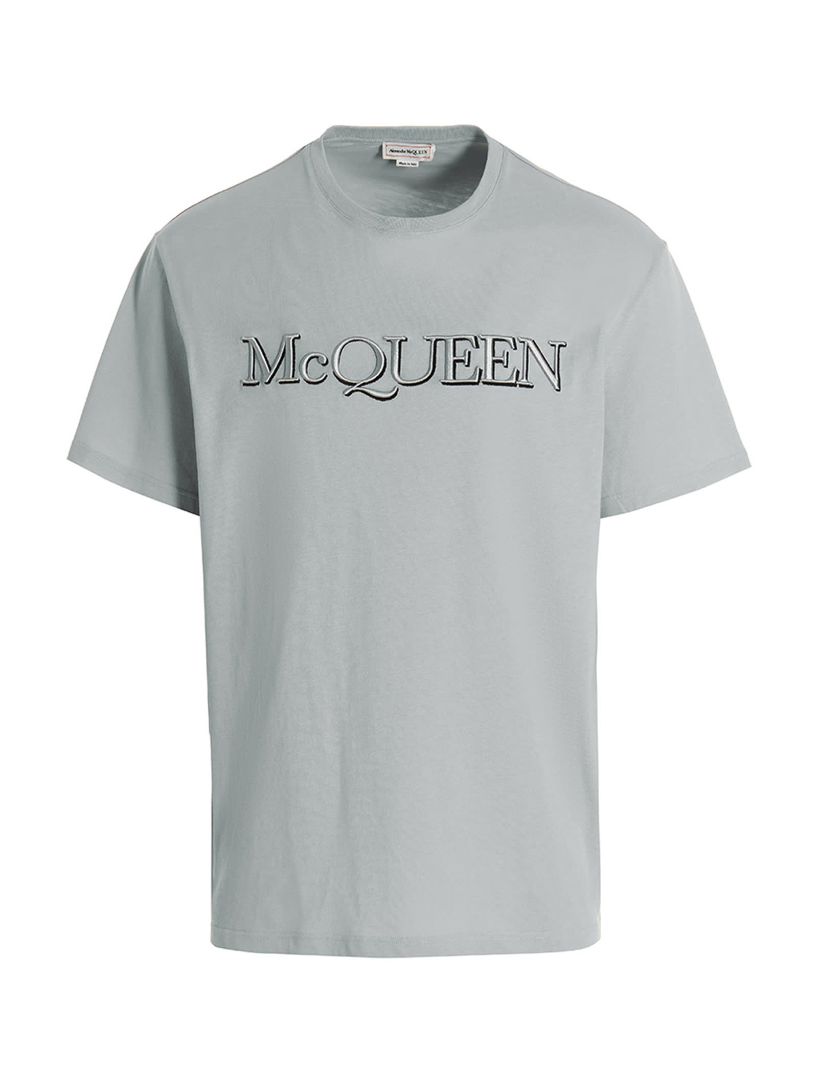 Alexander McQueen Logo Embroidery T-shirt
