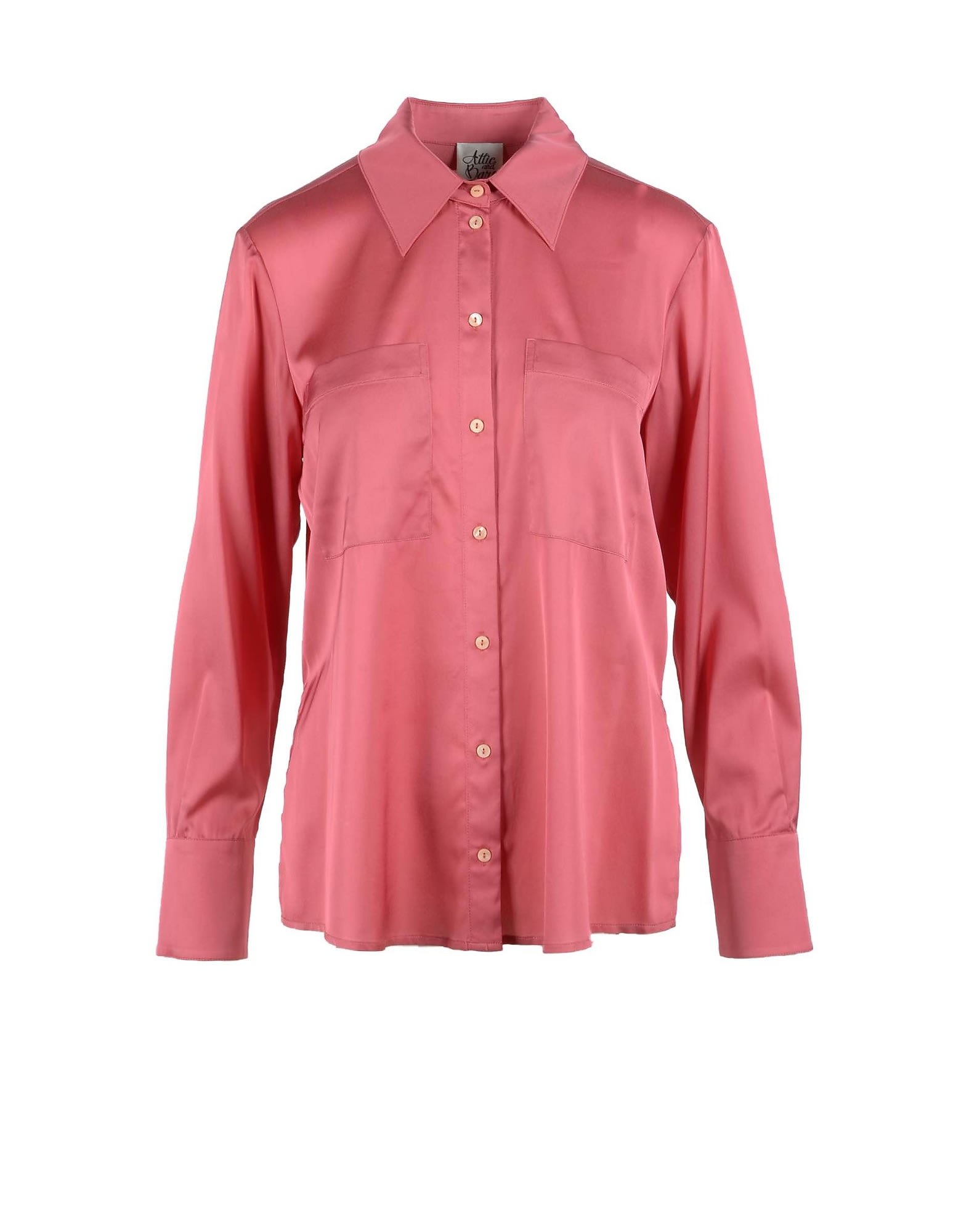 Attic and Barn Womens Strawberry Red Shirt