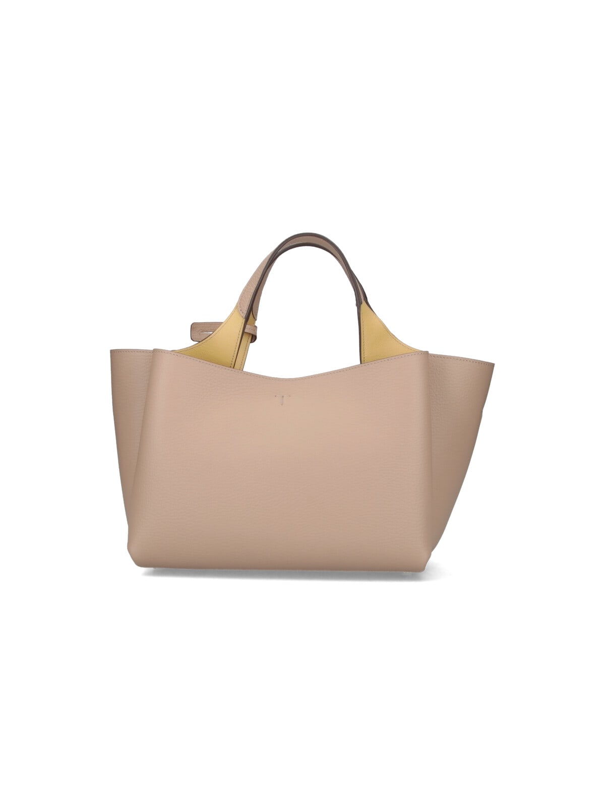 Tod's T-timeless Mini Tote Bag In Sand