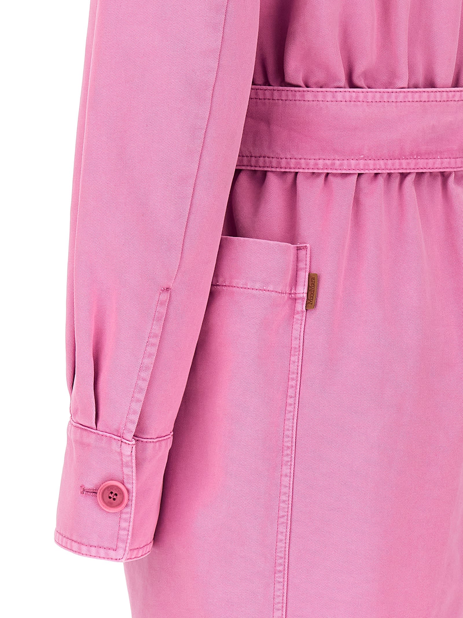 Shop Max Mara Visiera Jumpsuit In Pink