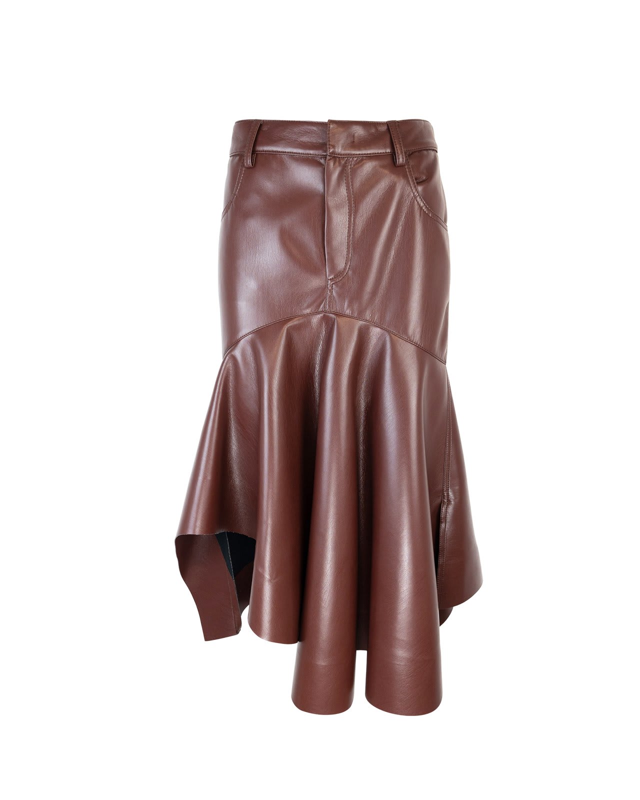 Ruffle Detailed Midi Skirt Philosophy di Lorenzo Serafini