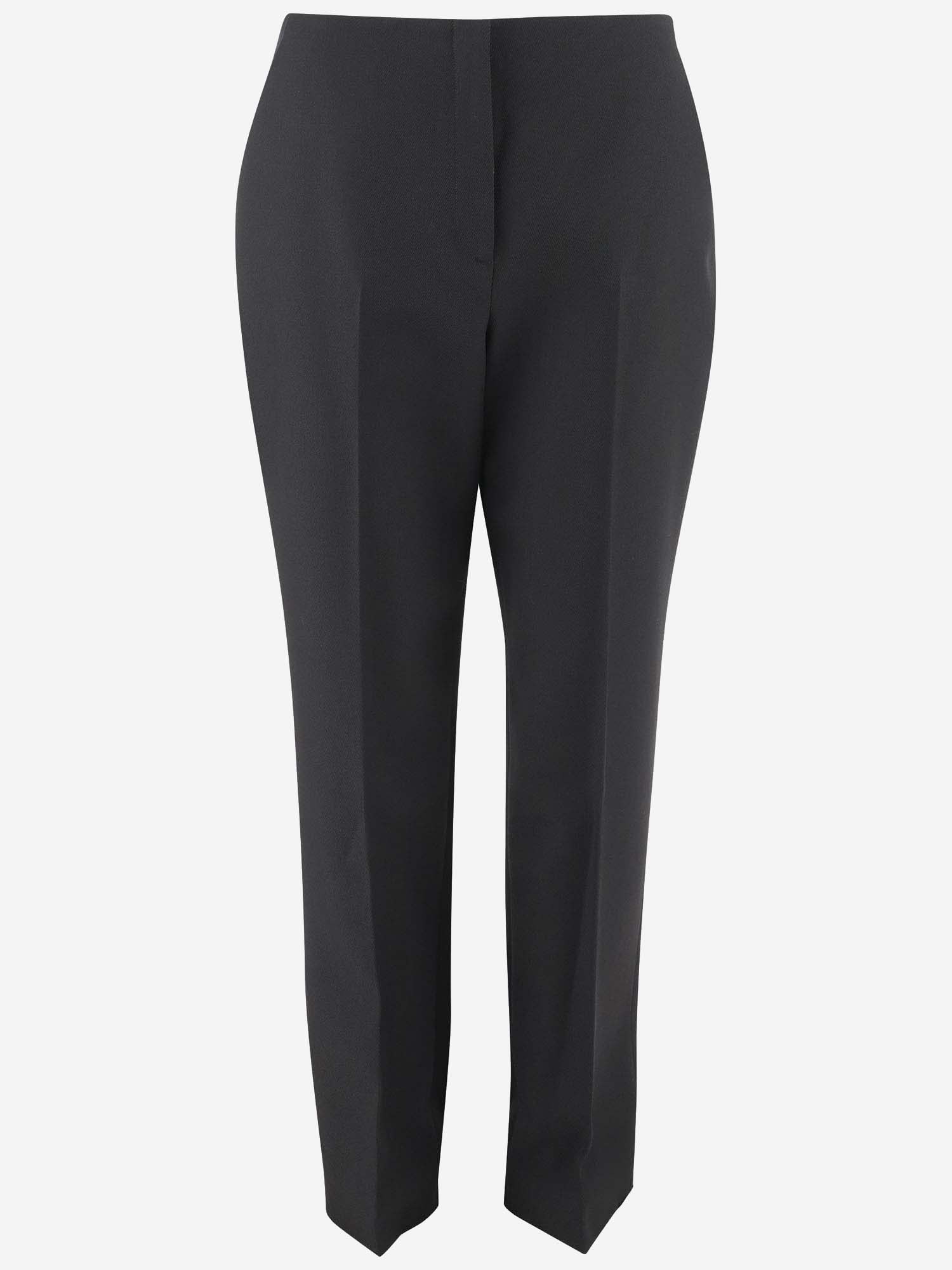 Shop Partow Wool Pants In Black