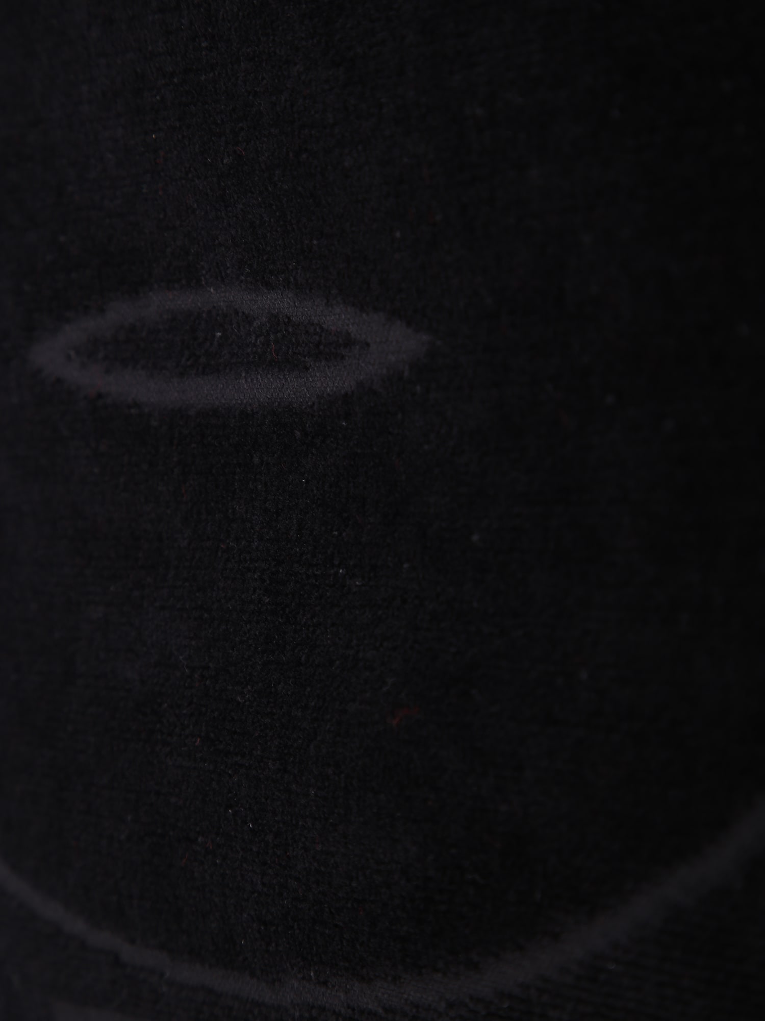 Shop Dolce & Gabbana Dg Monogram Towel In Black