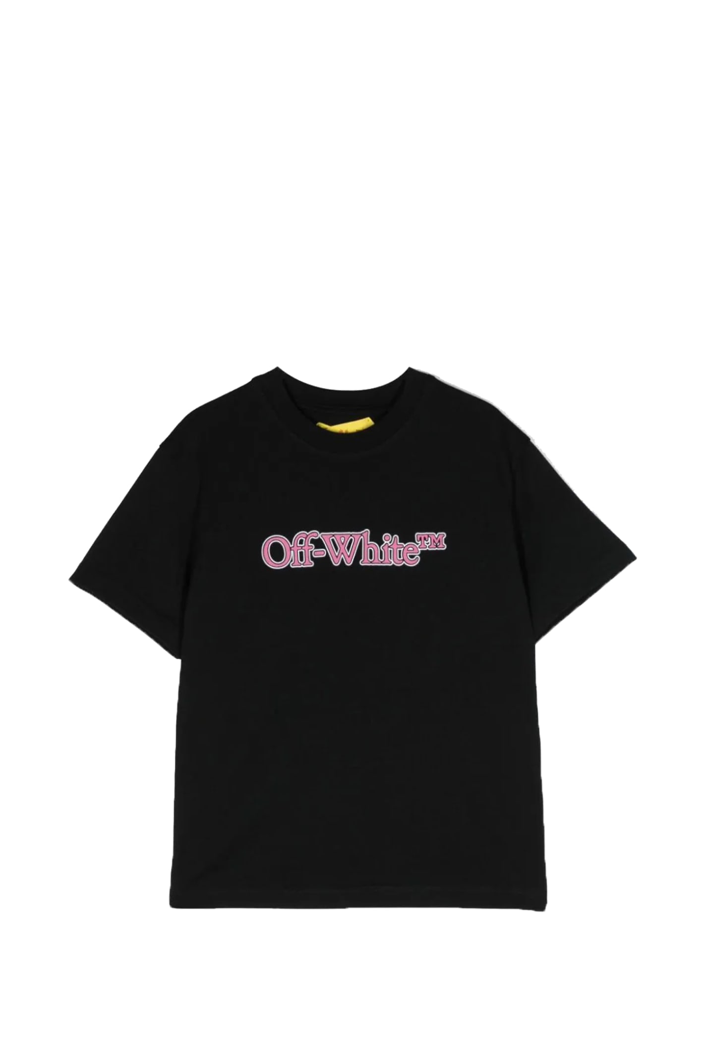 OFF-WHITE T-SHIRT WITH PRINT