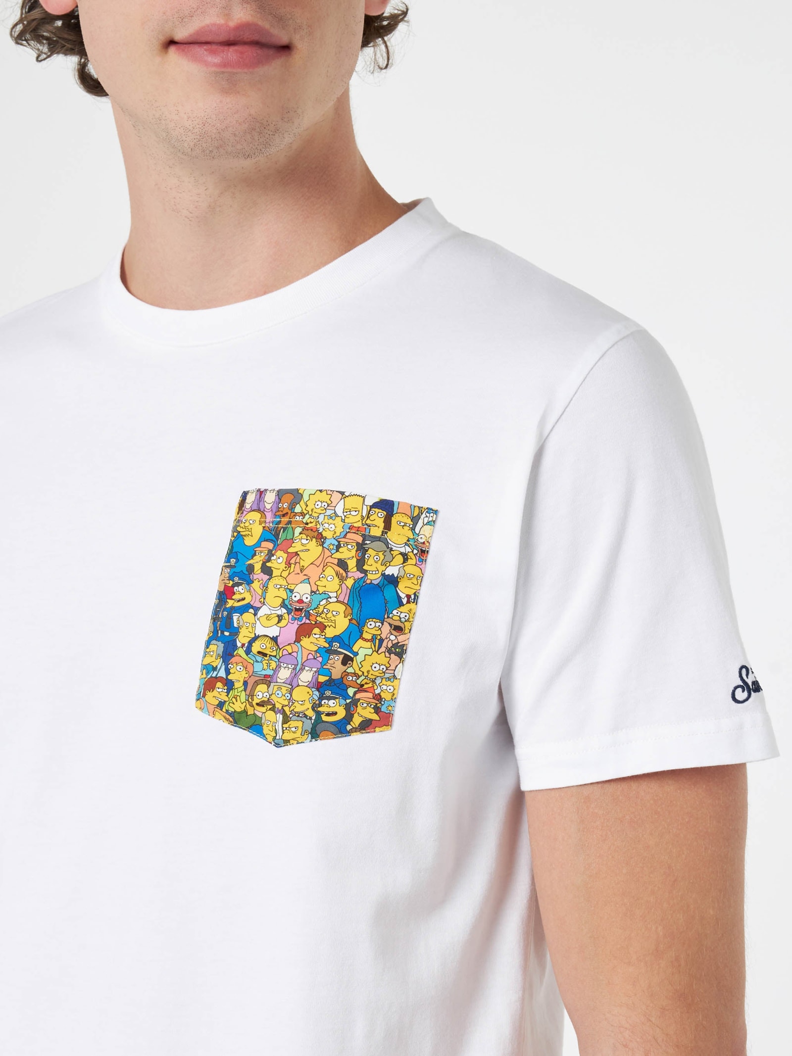 Mc2 Saint Barth T-shirt  Men Color White In White