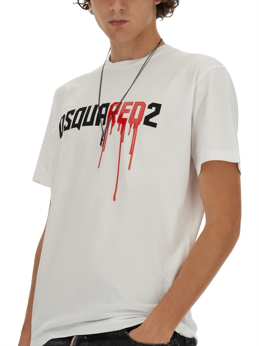 Shop Dsquared2 Cool Fit T-shirt In White