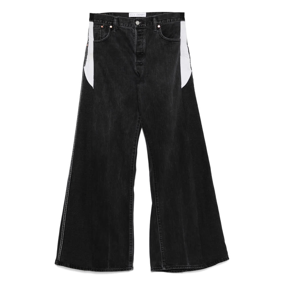E.l.v Denim E.l.v. Denim Jeans In Black