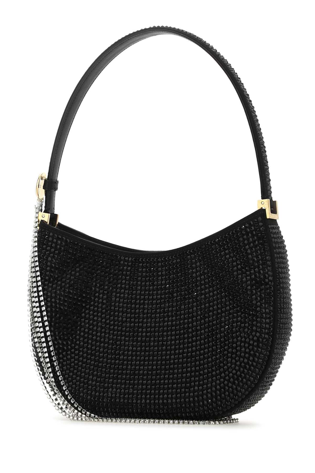 Shop Magda Butrym Embellished Leather Vesna Handbag In Black