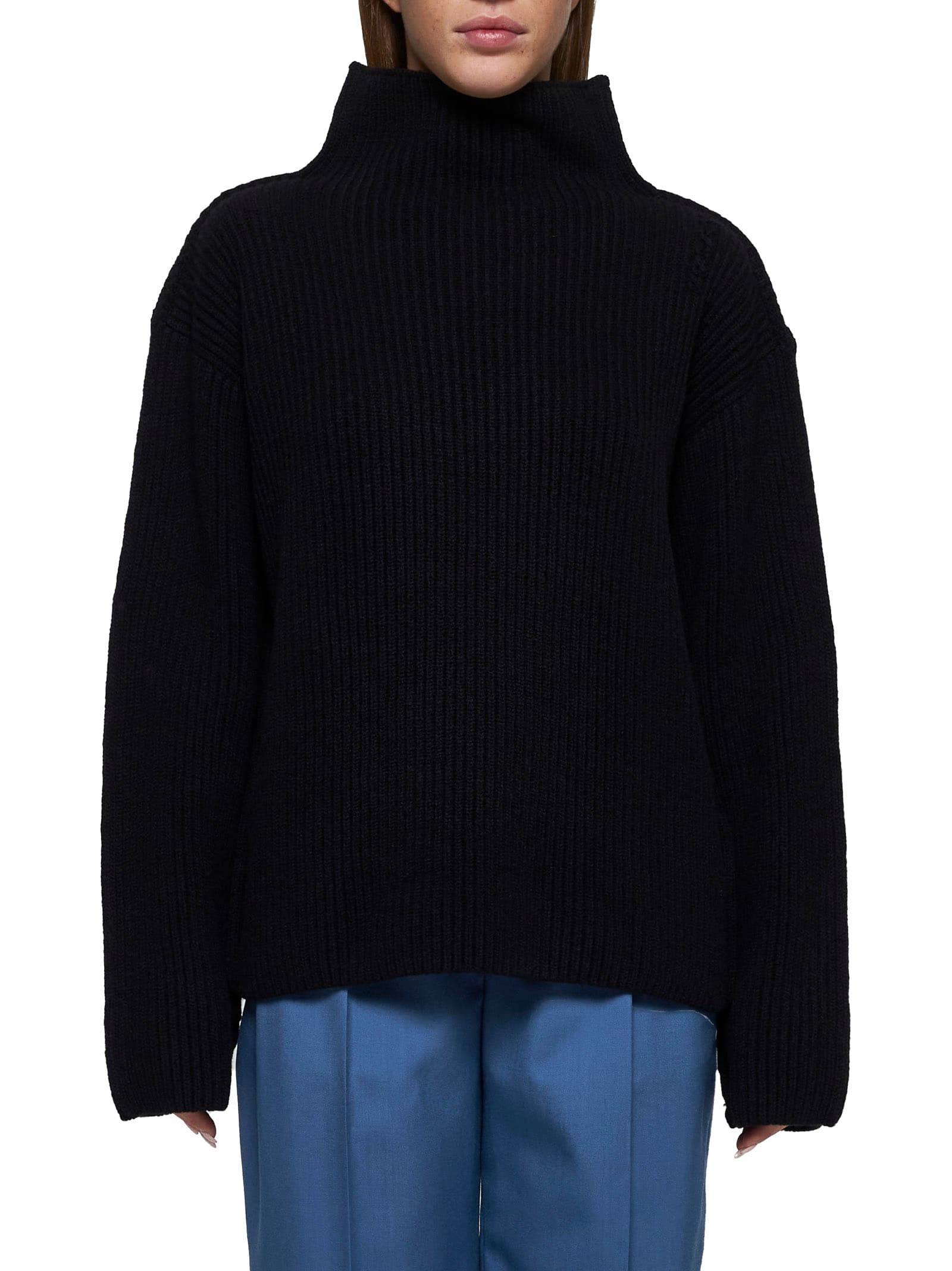 Shop Marni Sweater In Black