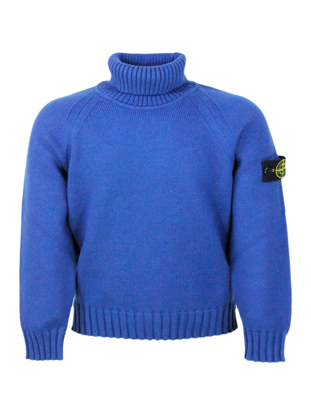 Stone Island Kids' Sweater In Blue