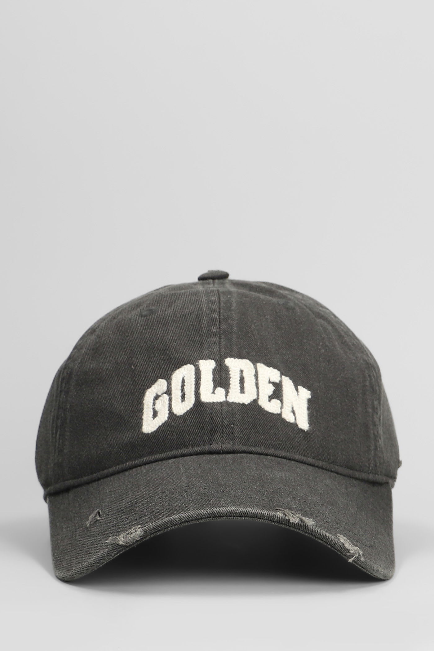 Golden Goose Hats In Grey Cotton In Gray