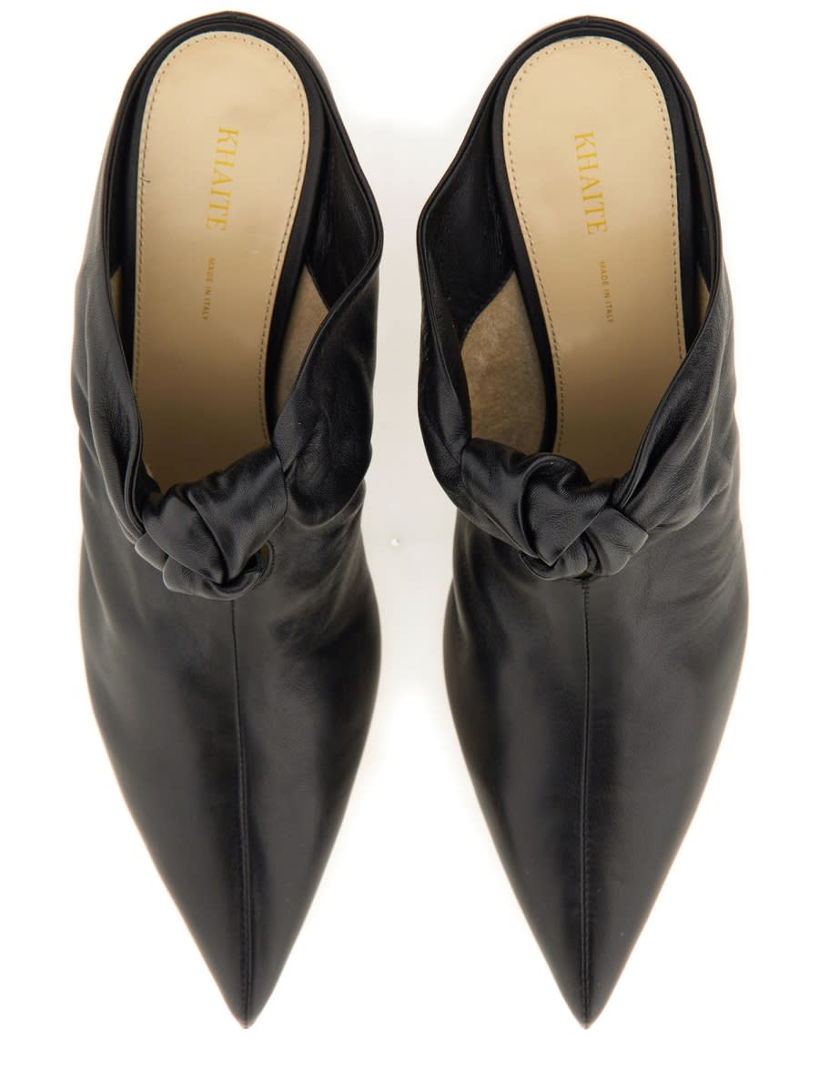 Shop Khaite Mule The Rowan In Black