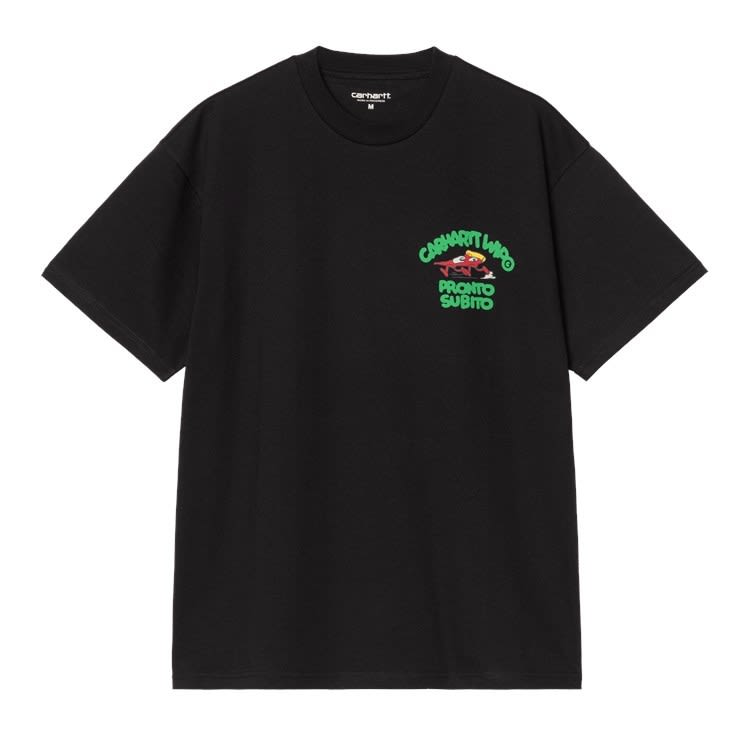 Carhartt S/s Pronto T-shirt In Black