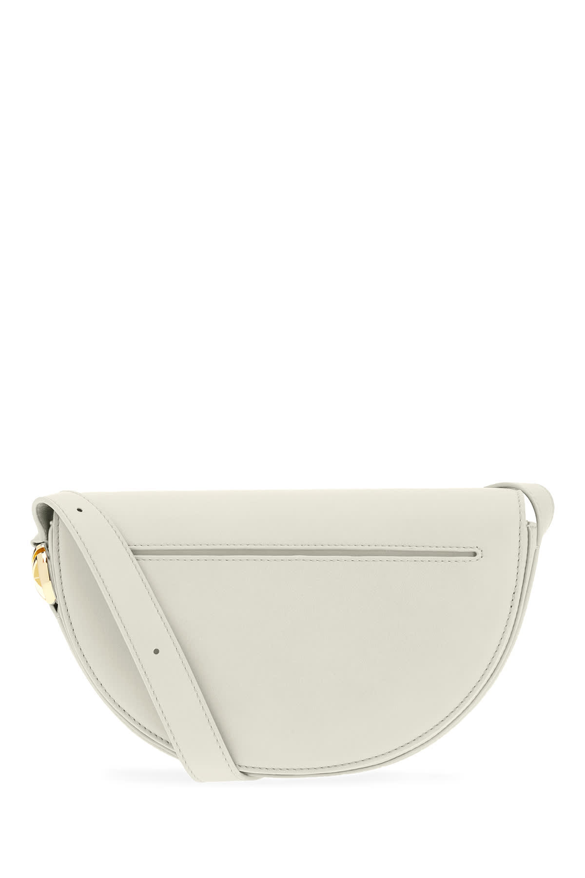 Shop Patou Ivory Leather Crossbody Bag In 009a