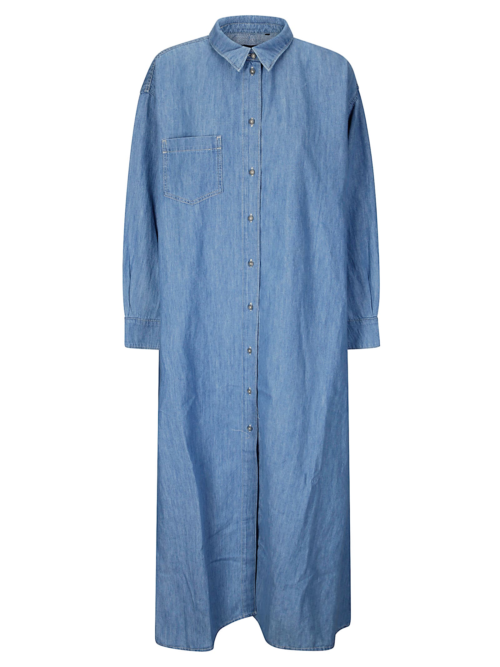 Maxi Shirt Dress Icy