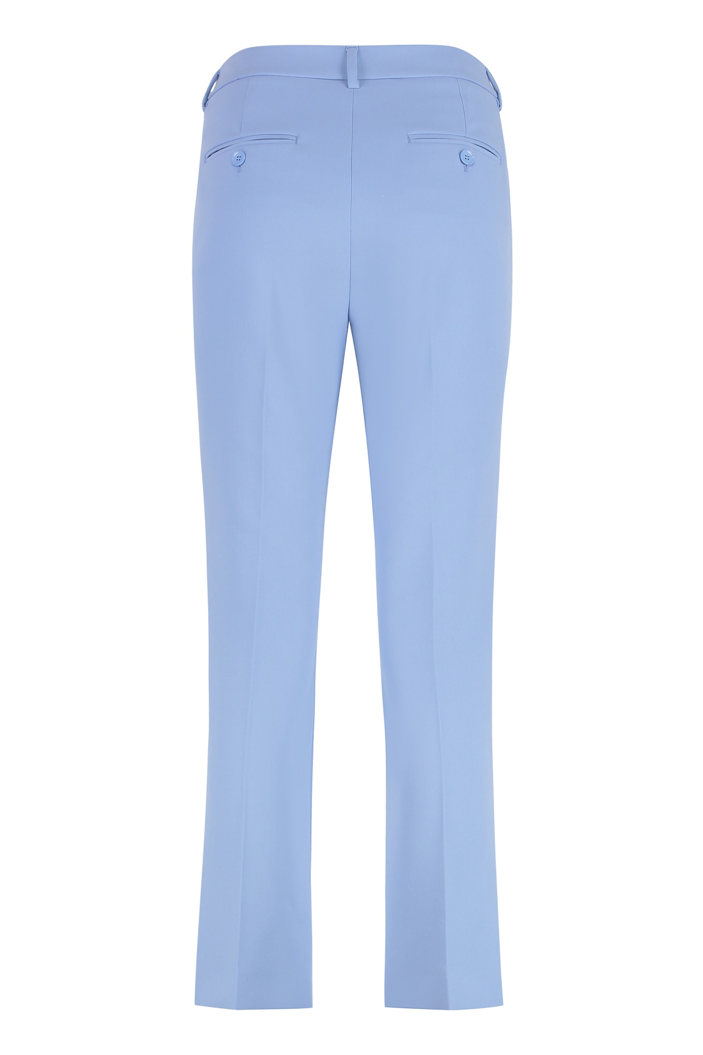 Weekend Max Mara Rana Tailored Trousers In Light Blue