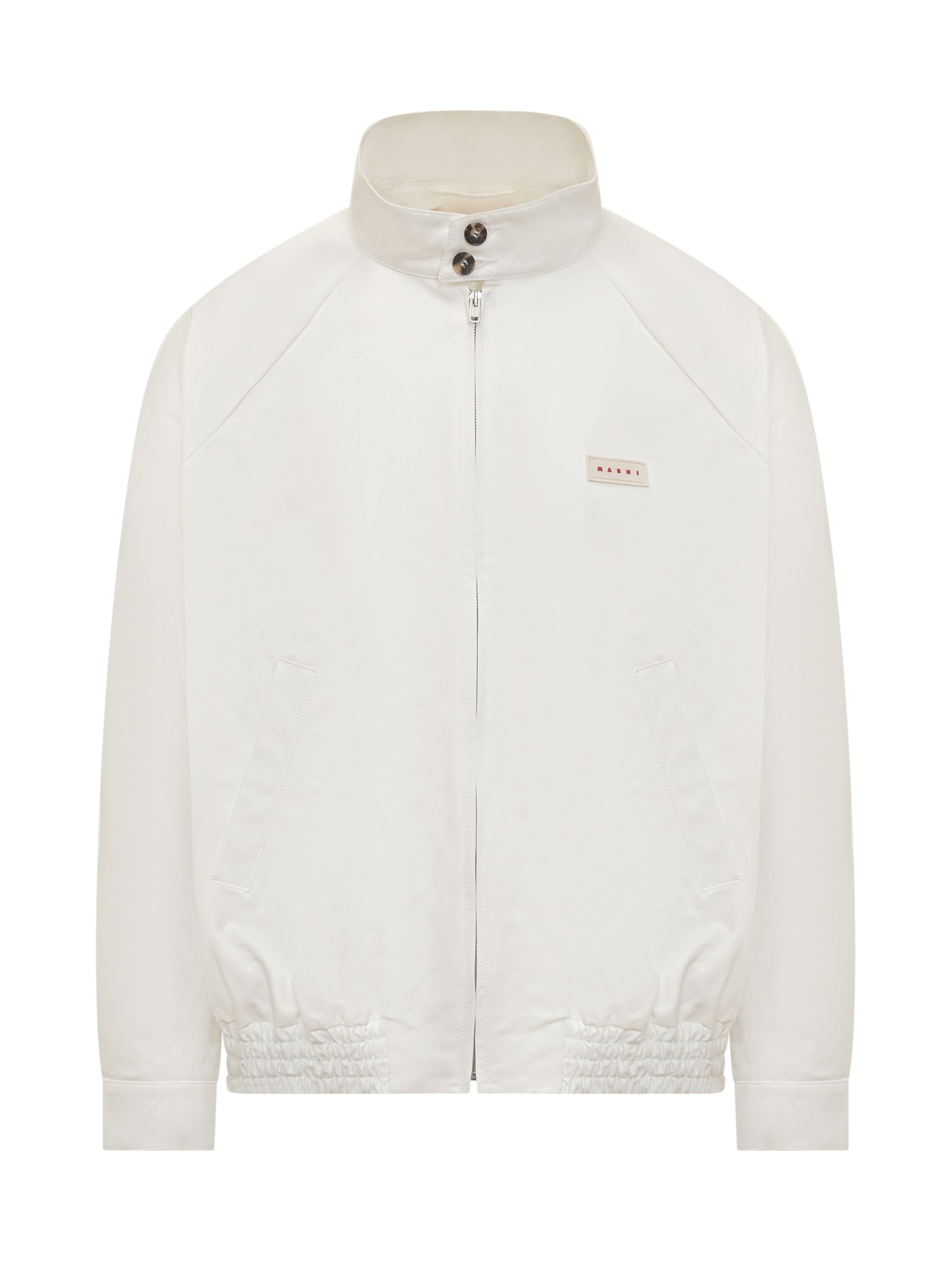 Shop Marni Jacket In Lily White
