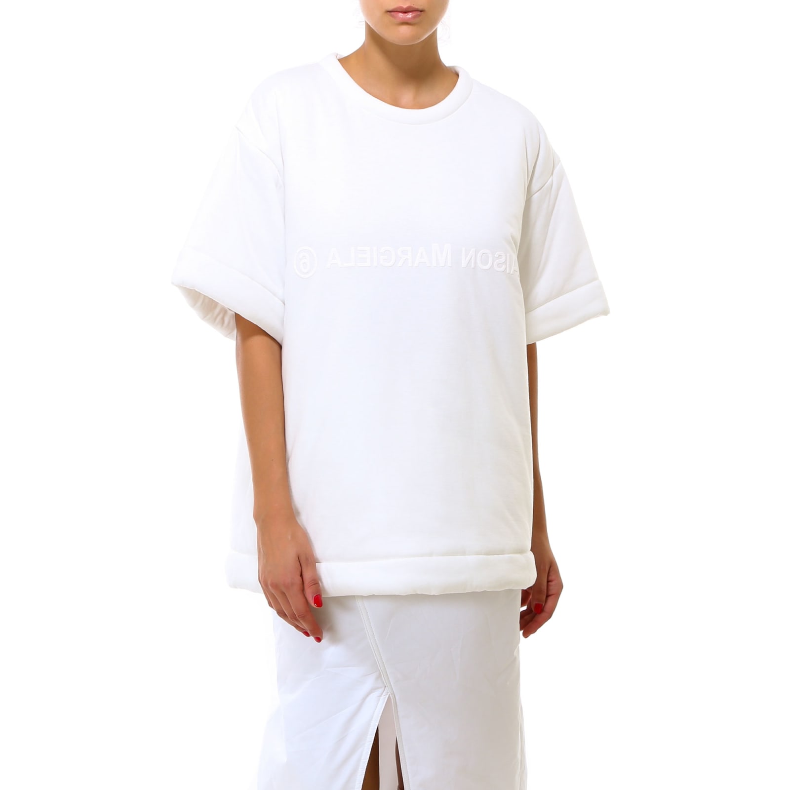Mm6 Maison Margiela T-shirt In White | ModeSens