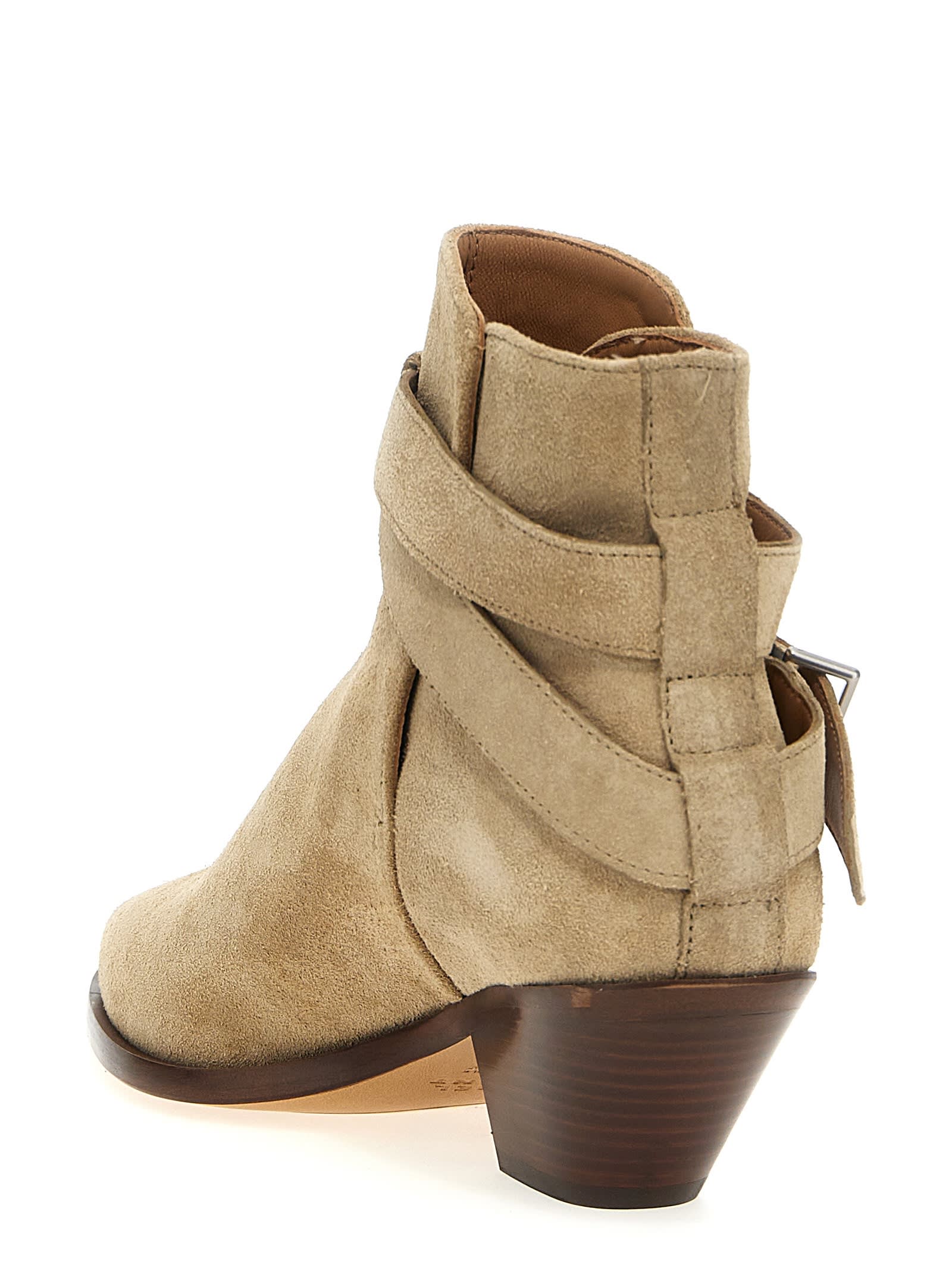 Isabel Marant Deivy Boots And Ankle Boots Beige
