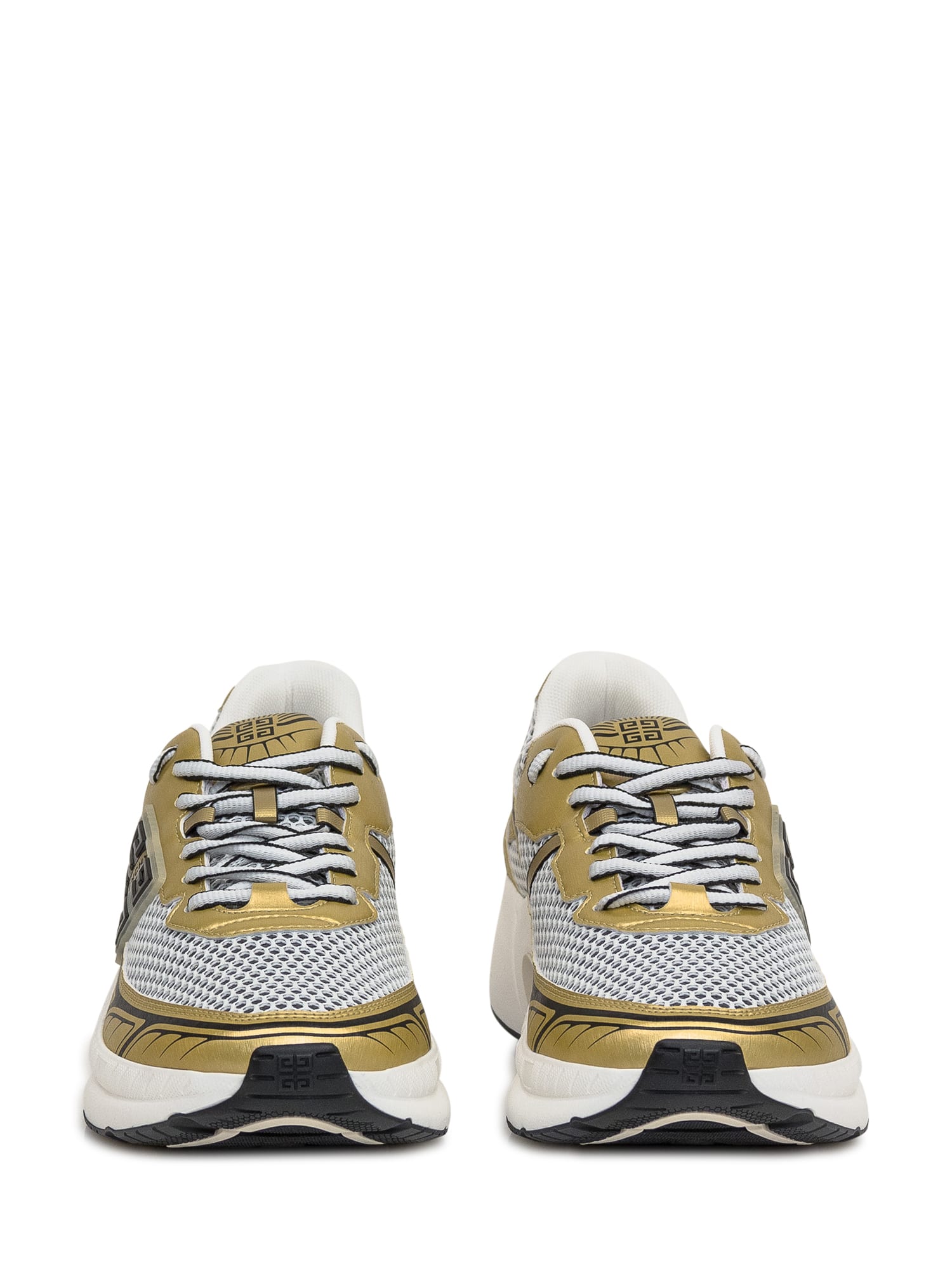 Shop Givenchy Nfnty52 Sneaker In Golden