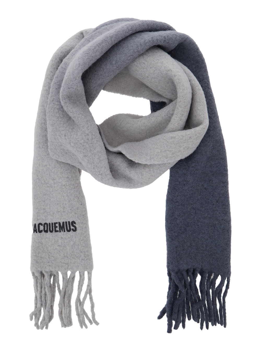 Jacquemus L Echarpe Moisson In Gray