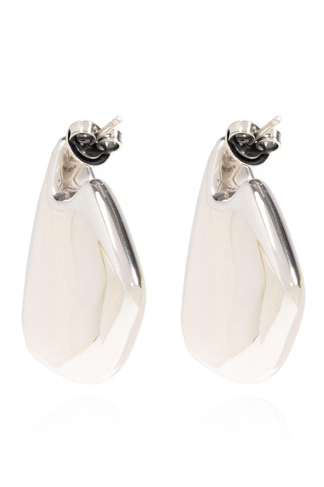 Bottega Veneta Earrings In Silver