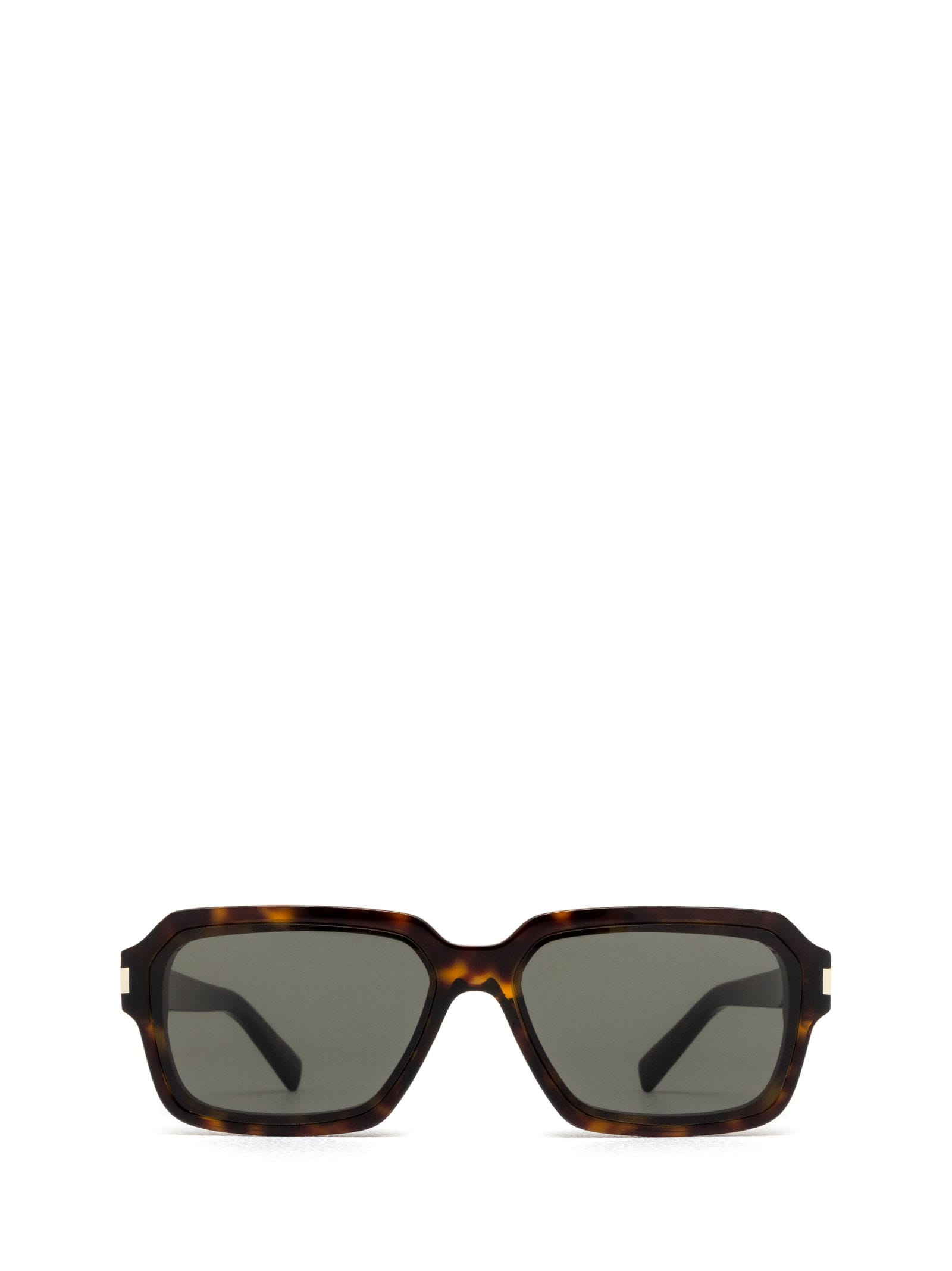 Saint Laurent Sl 611 Havana Sunglasses In 002 Havana Havana Grey | ModeSens