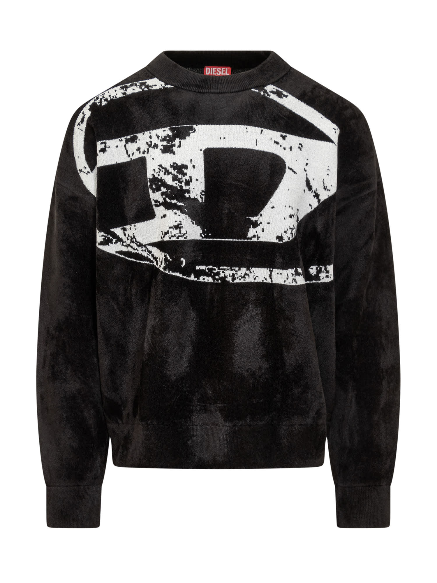 DIESEL SWEATER WITH LOGO