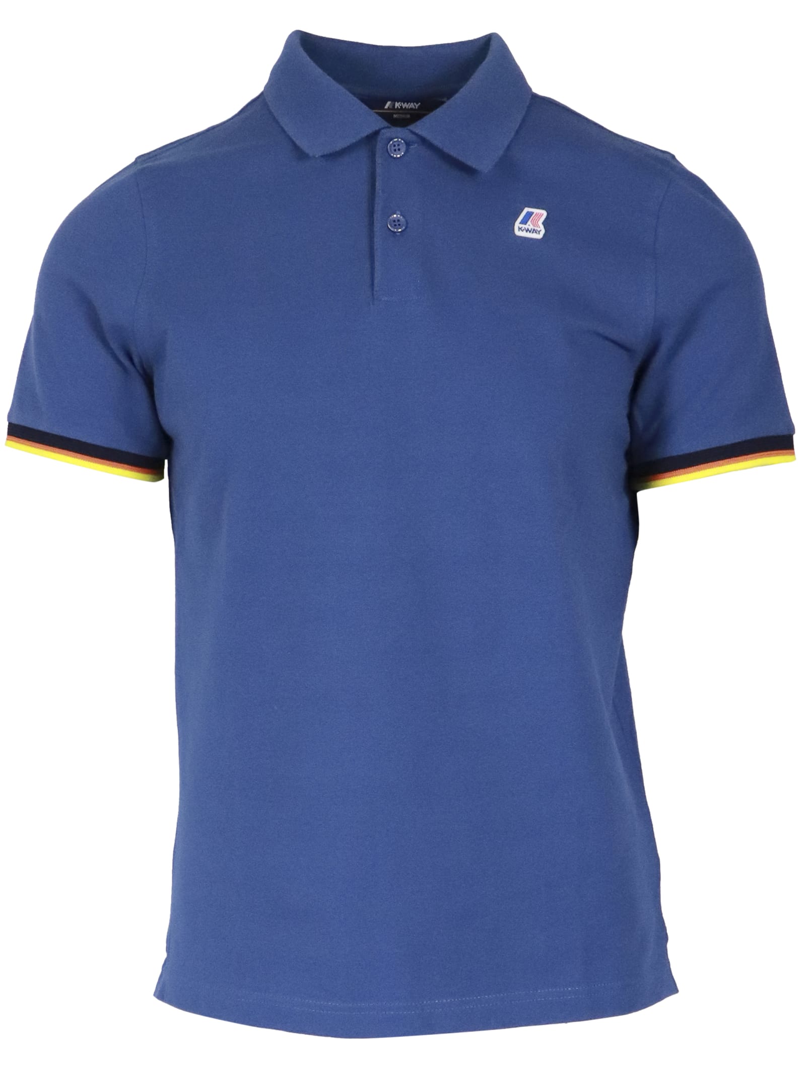 K-WAY VINCENT CONTRAST STRETCH POLO,K008J50