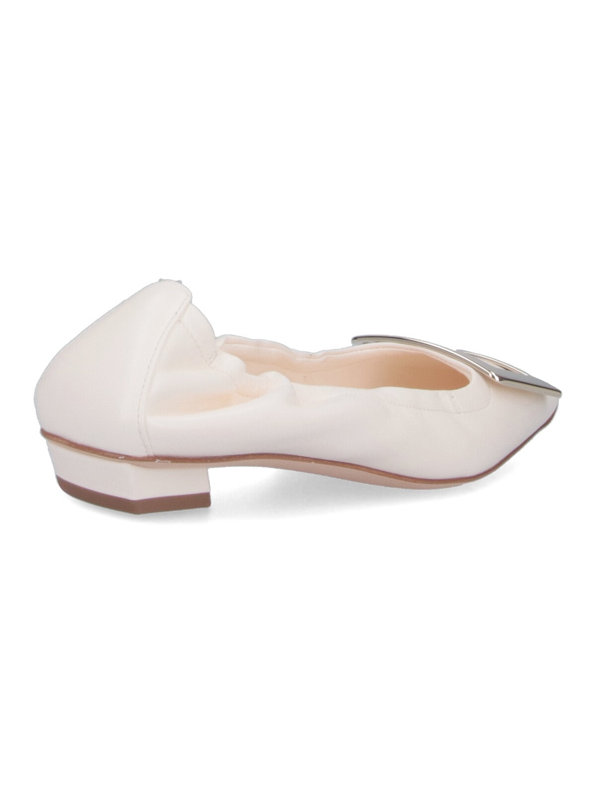 Roger Vivier Women Belle Vivier Elastic Dec 25 In White