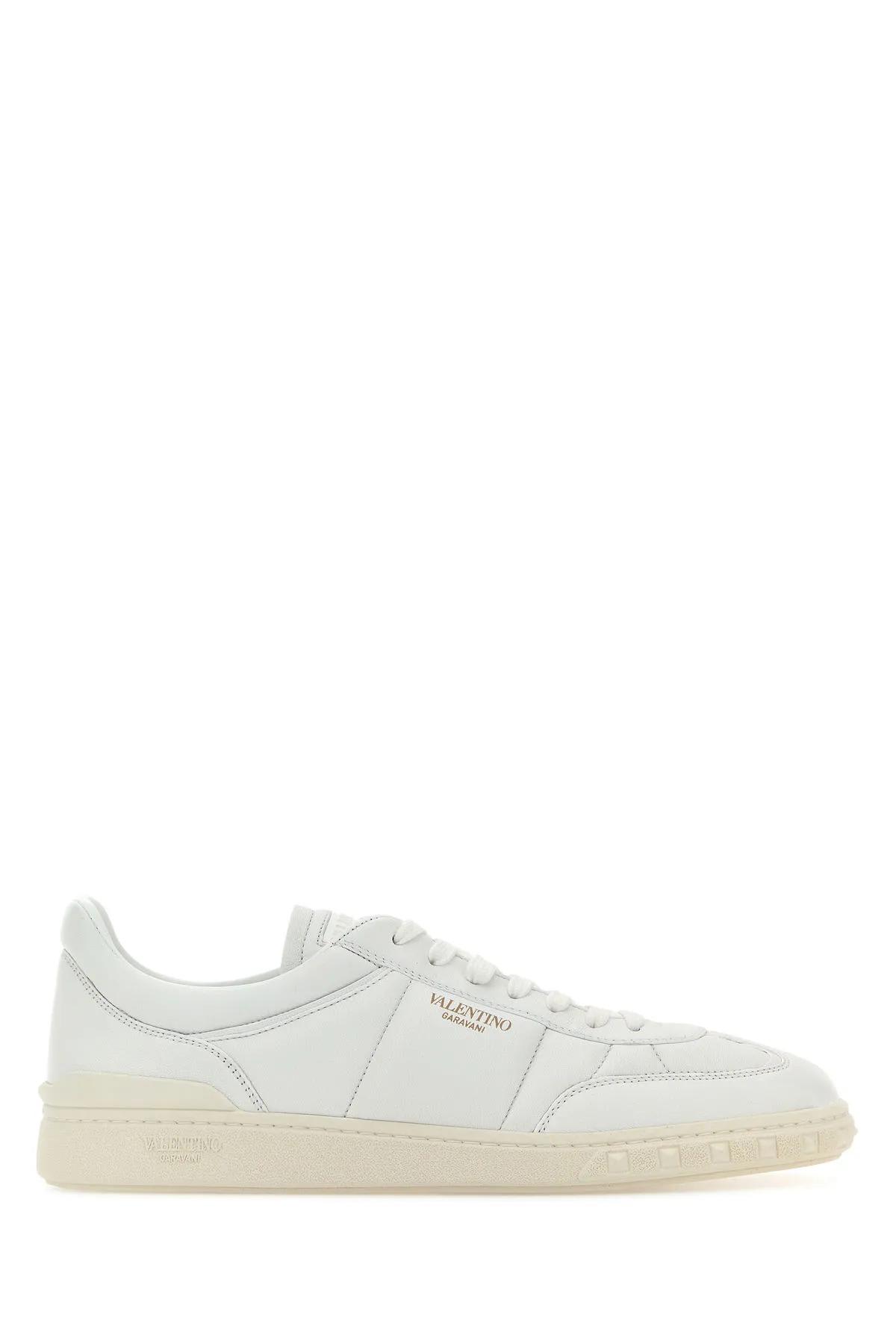 White Leather Upvillage Sneakers