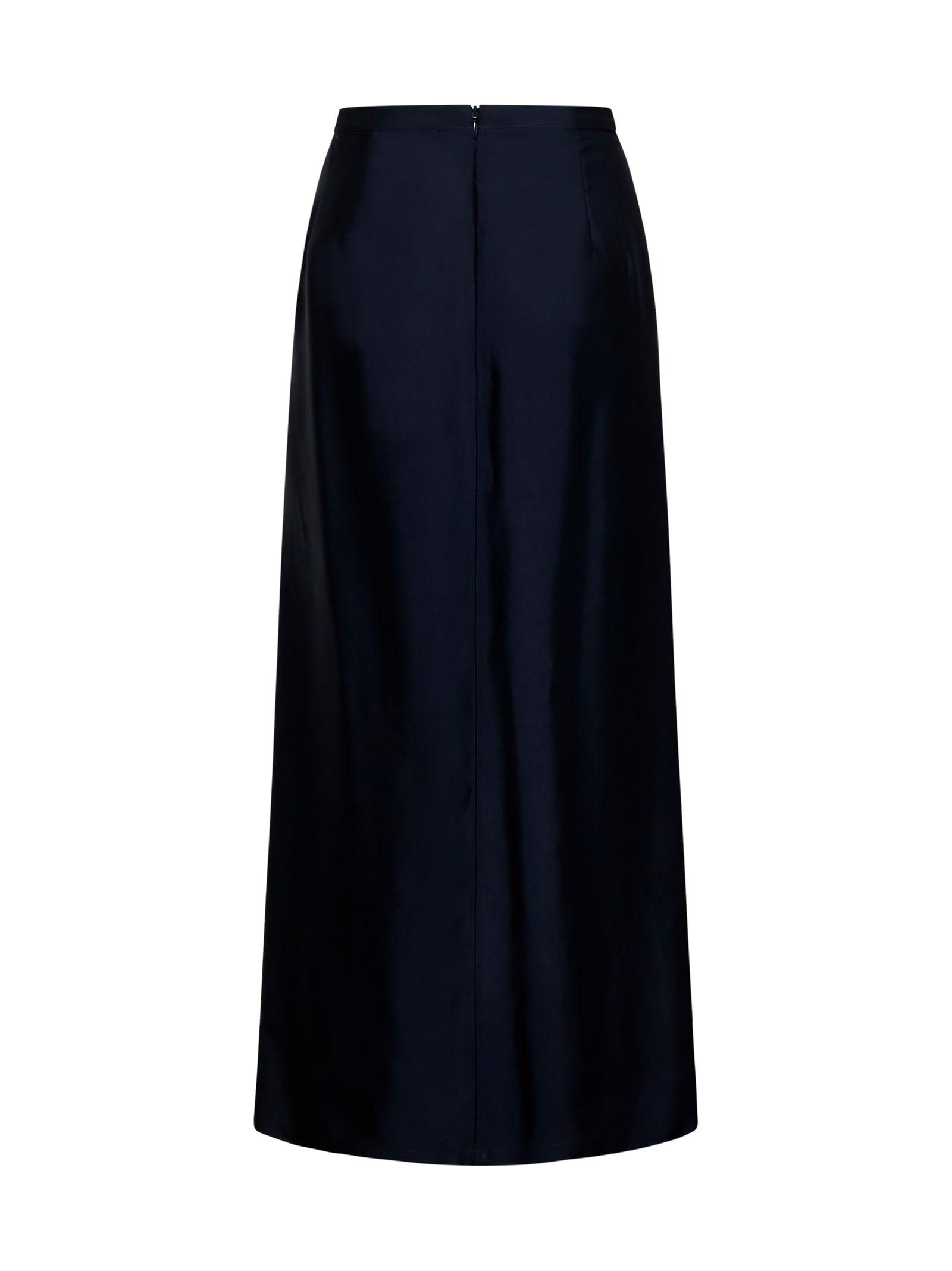 Shop Fabiana Filippi Skirt In Blue