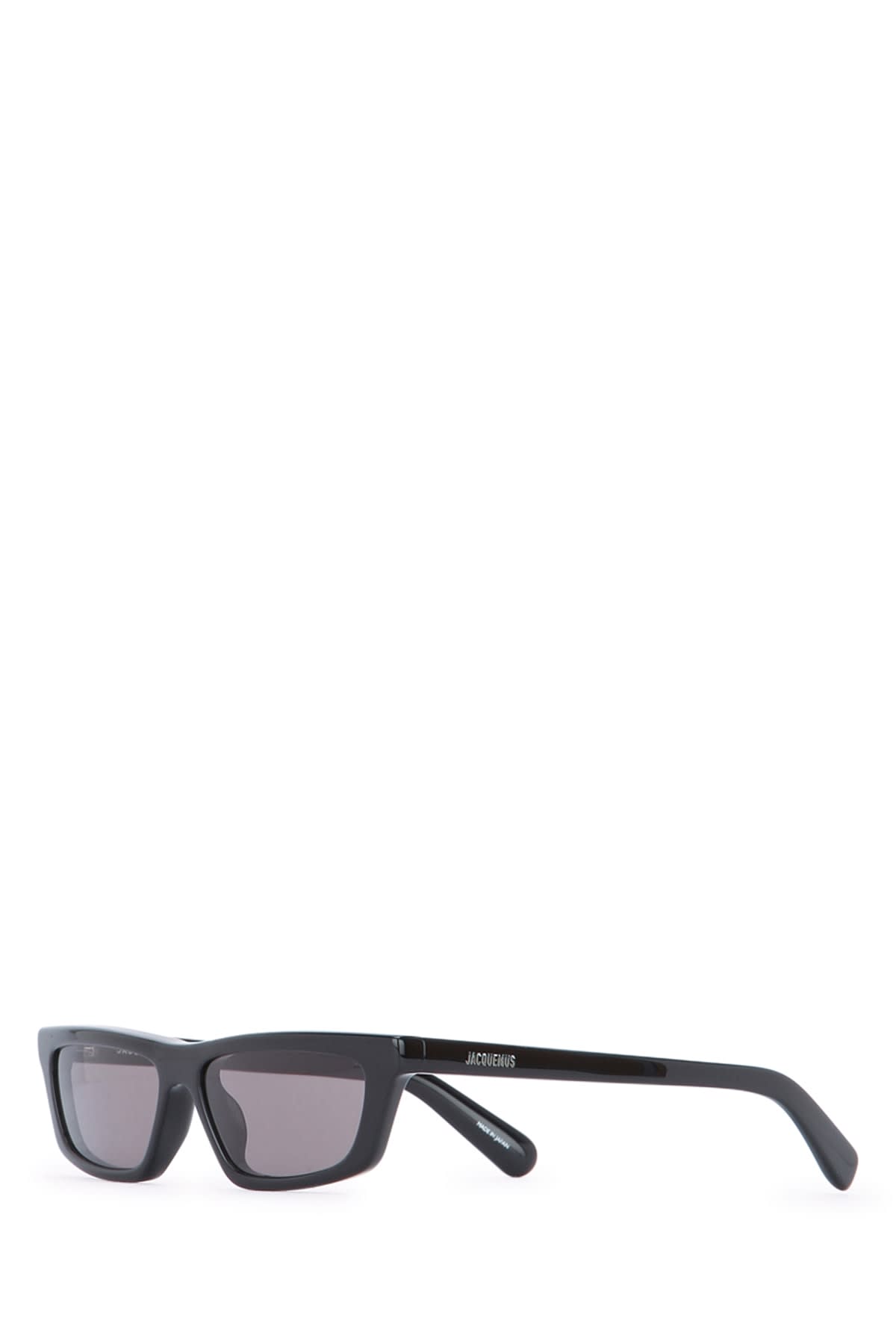 Jacquemus Les Lunettes Trapezi In Black